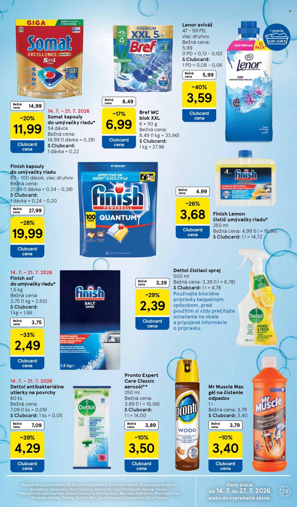 Leták TESCO supermarket - 15.7.2026 - 21.7.2026. Strana 29