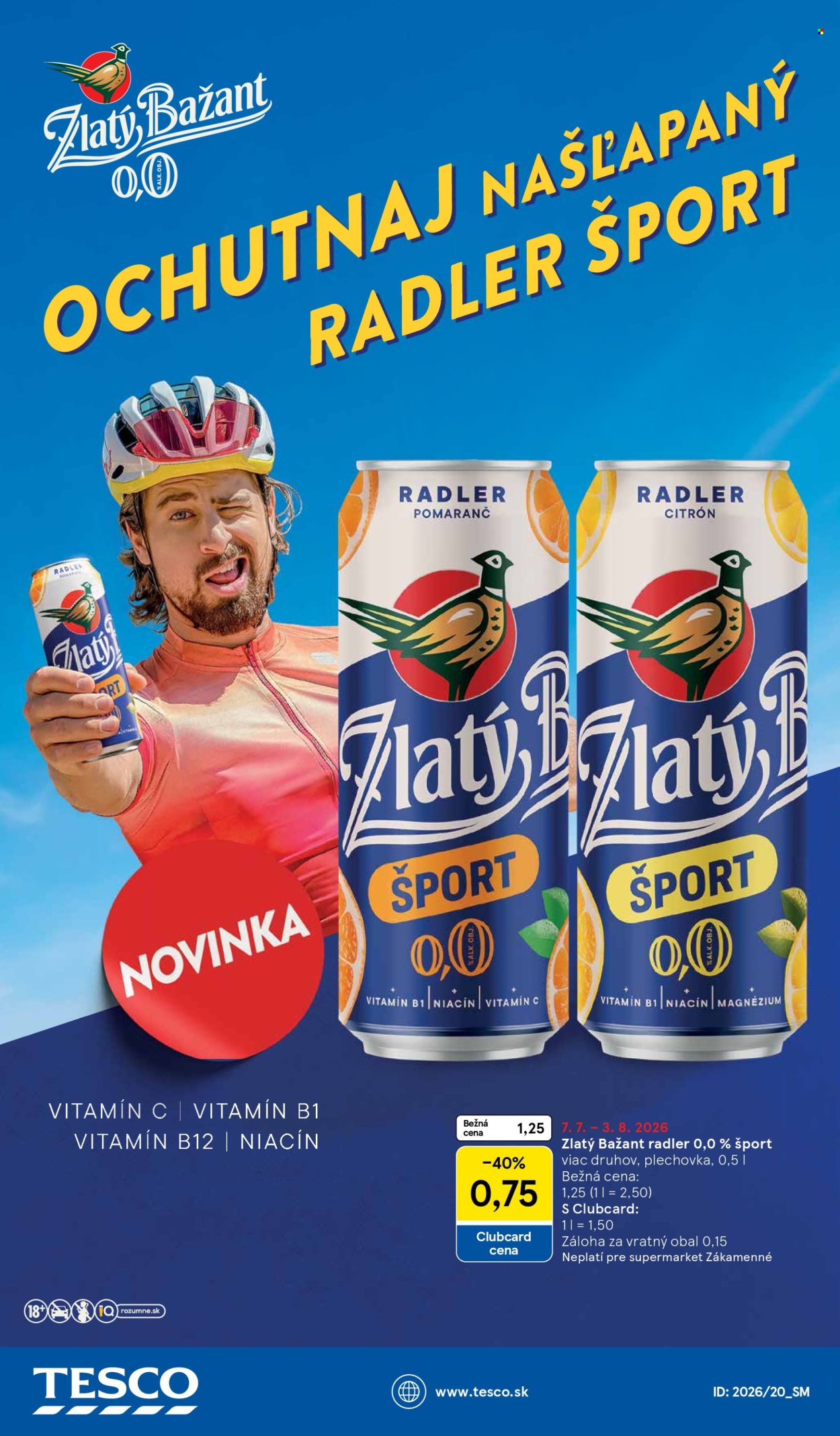 Leták TESCO supermarket - 15.7.2026 - 21.7.2026. Strana 33