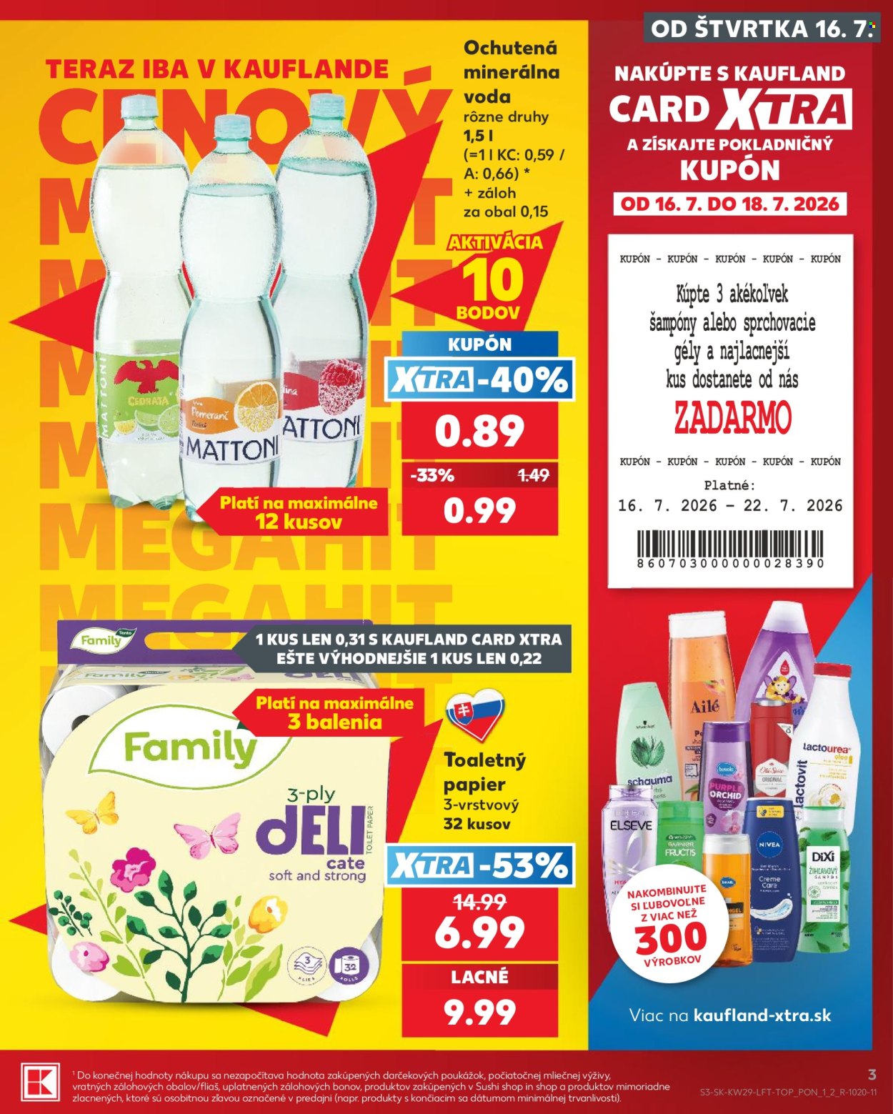 Leták Kaufland - 16.7.2026 - 22.7.2026. Strana 3