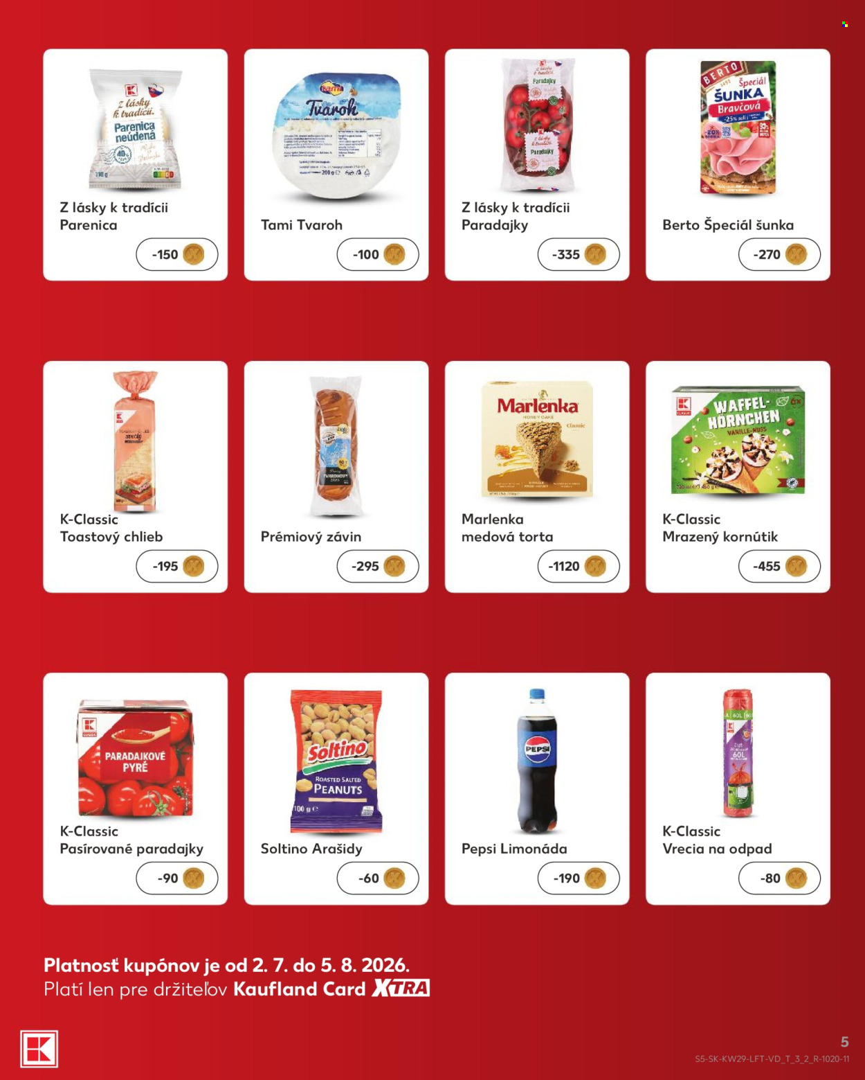 Leták Kaufland - 16.7.2026 - 22.7.2026. Strana 5