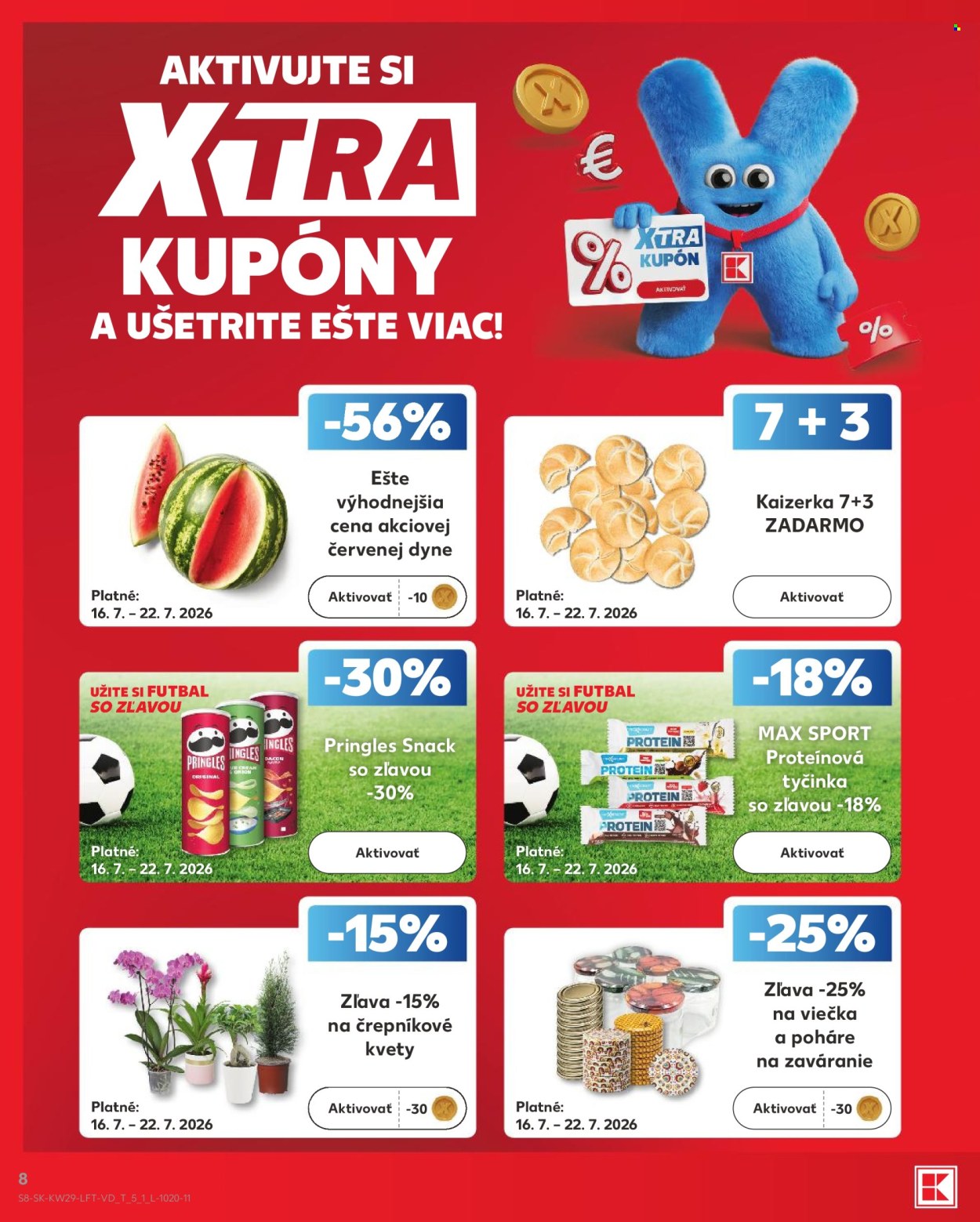 Leták Kaufland - 16.7.2026 - 22.7.2026. Strana 8