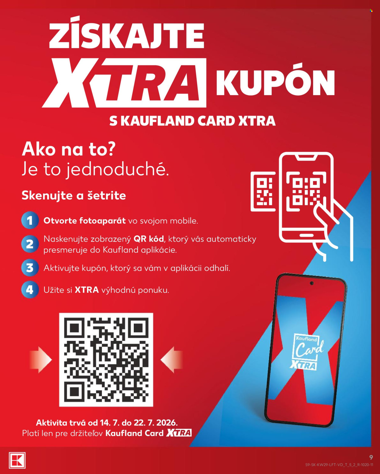 Leták Kaufland - 16.7.2026 - 22.7.2026. Strana 9