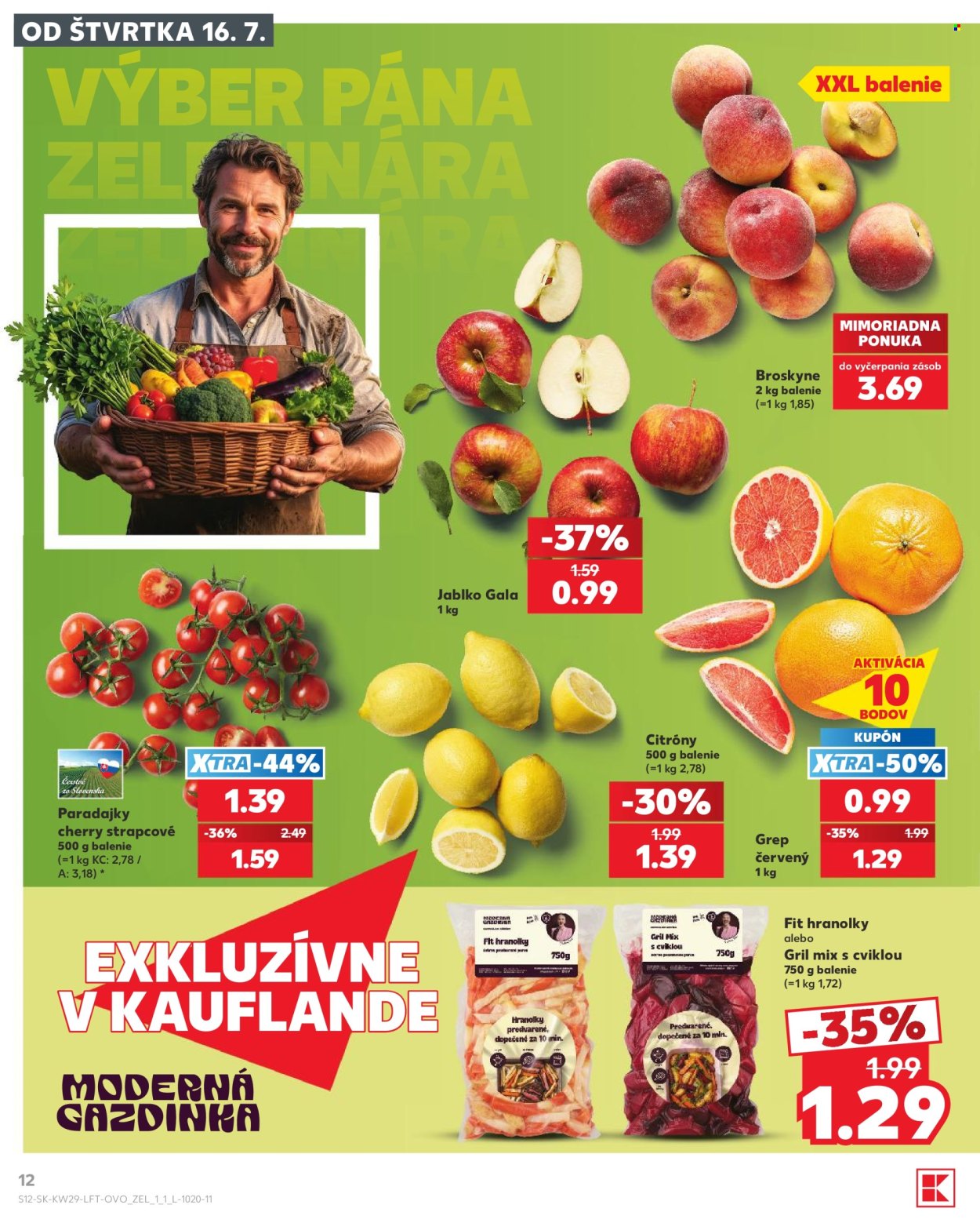 Leták Kaufland - 16.7.2026 - 22.7.2026. Strana 12