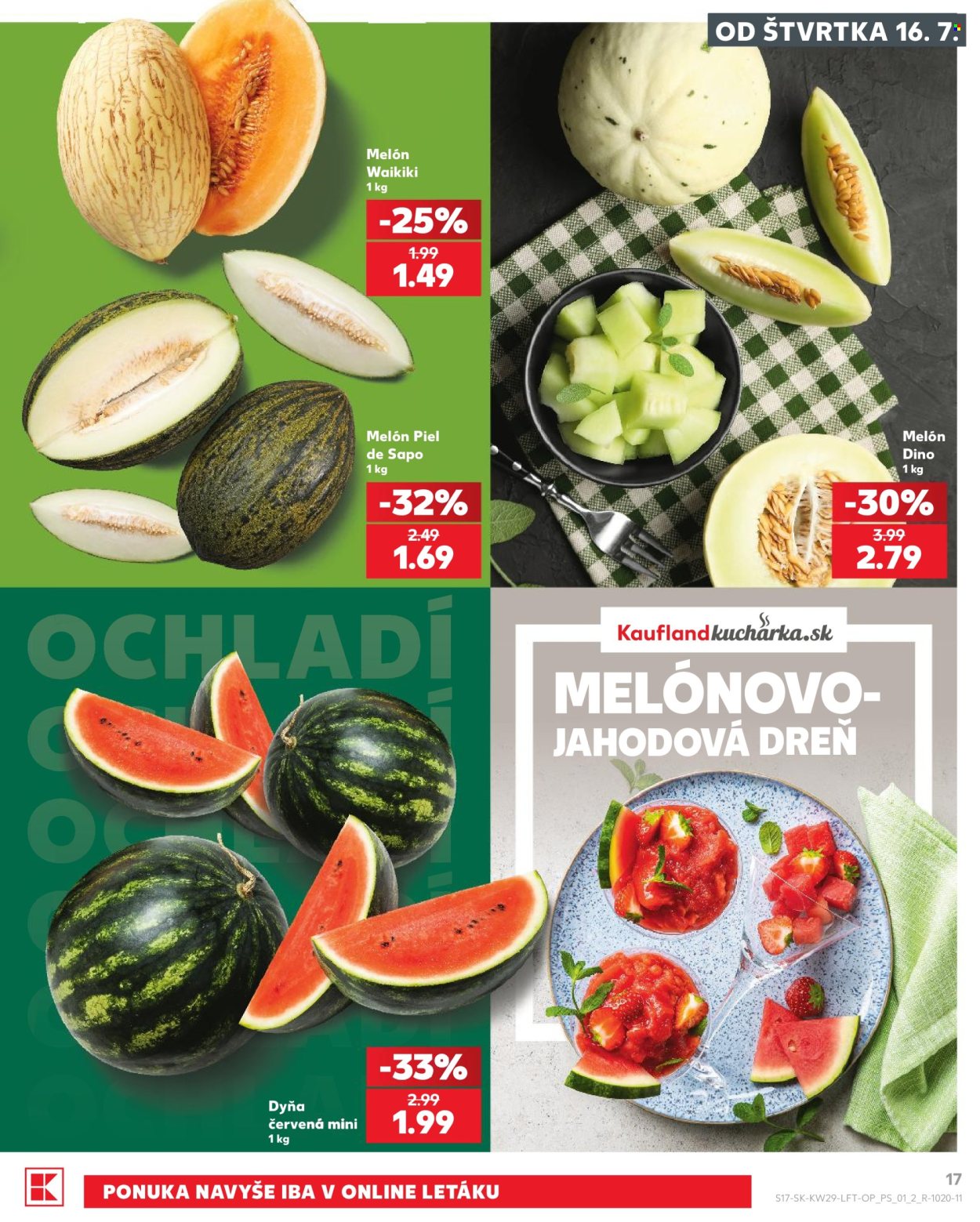 Leták Kaufland - 16.7.2026 - 22.7.2026. Strana 17
