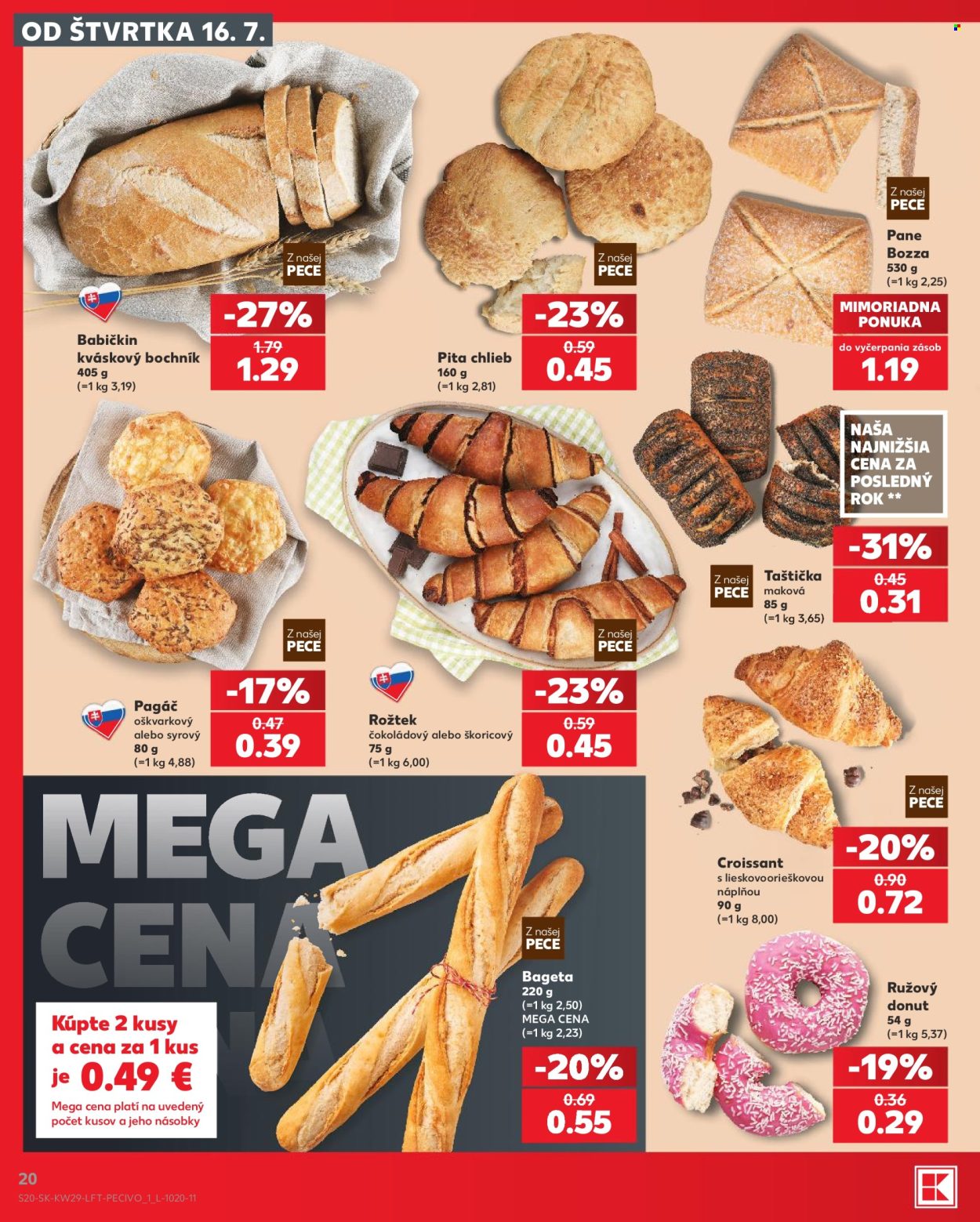 Leták Kaufland - 16.7.2026 - 22.7.2026. Strana 20