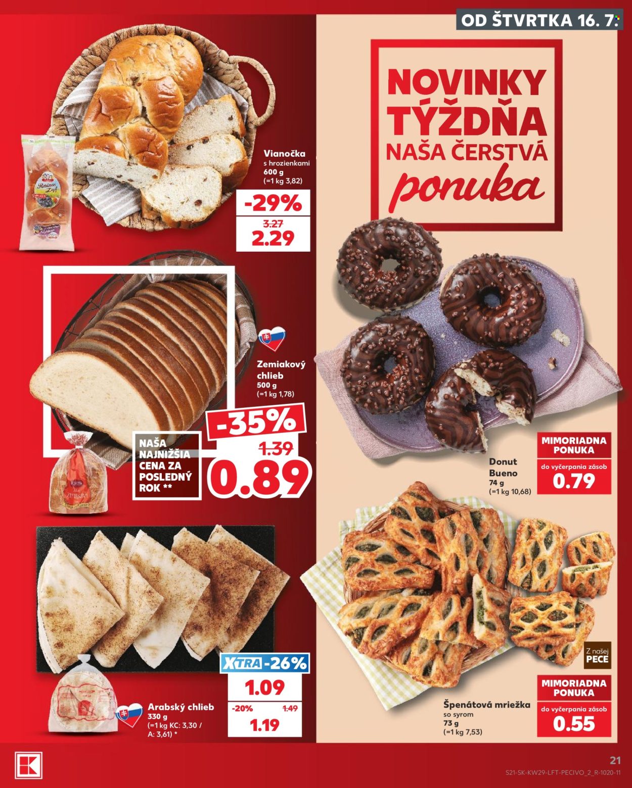 Leták Kaufland - 16.7.2026 - 22.7.2026. Strana 21