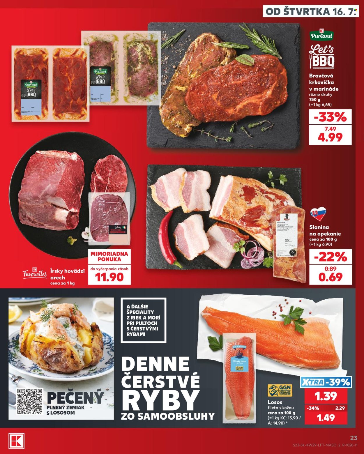 Leták Kaufland - 16.7.2026 - 22.7.2026. Strana 23
