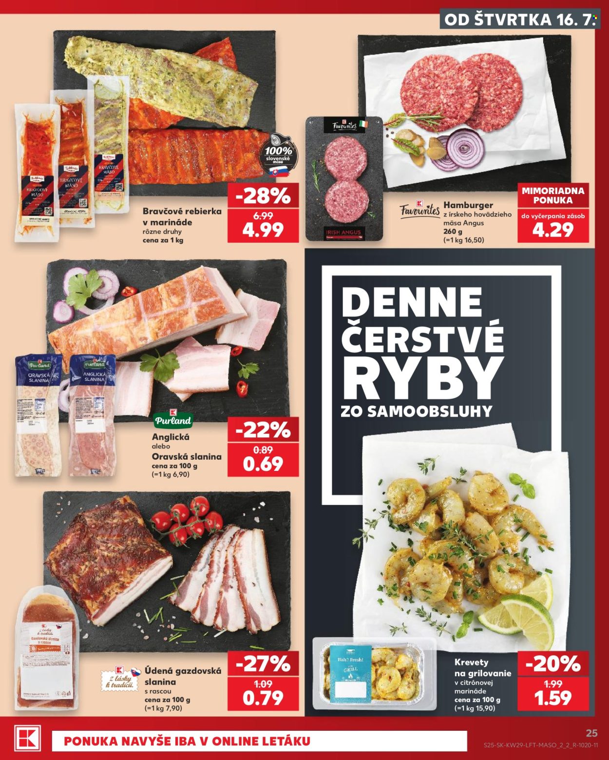 Leták Kaufland - 16.7.2026 - 22.7.2026. Strana 25