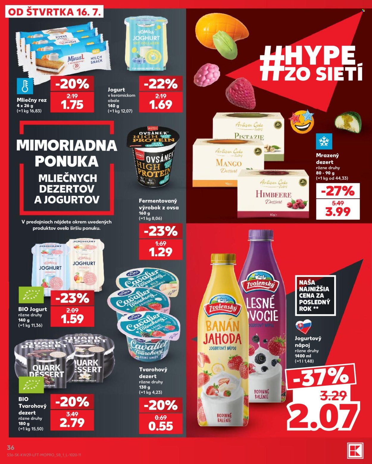 Leták Kaufland - 16.7.2026 - 22.7.2026. Strana 36