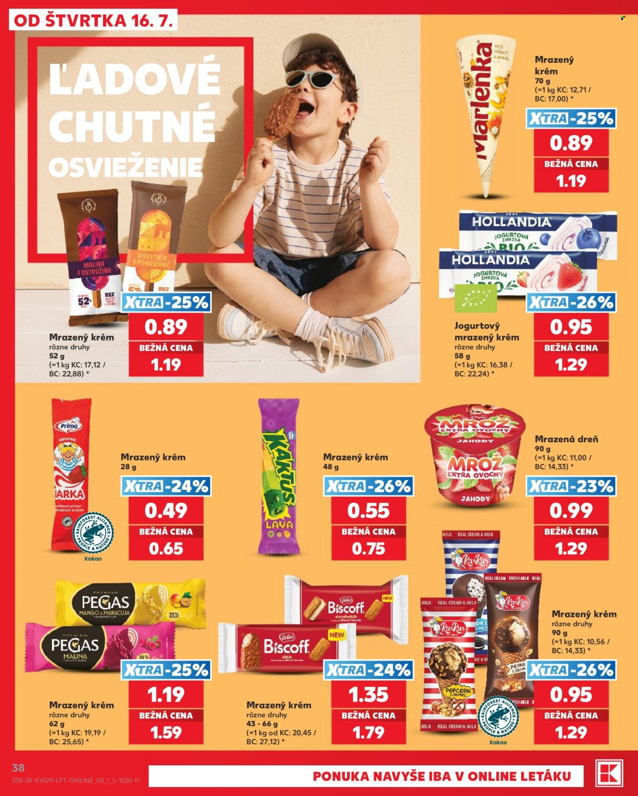 Leták Kaufland - 16.7.2026 - 22.7.2026. Strana 38