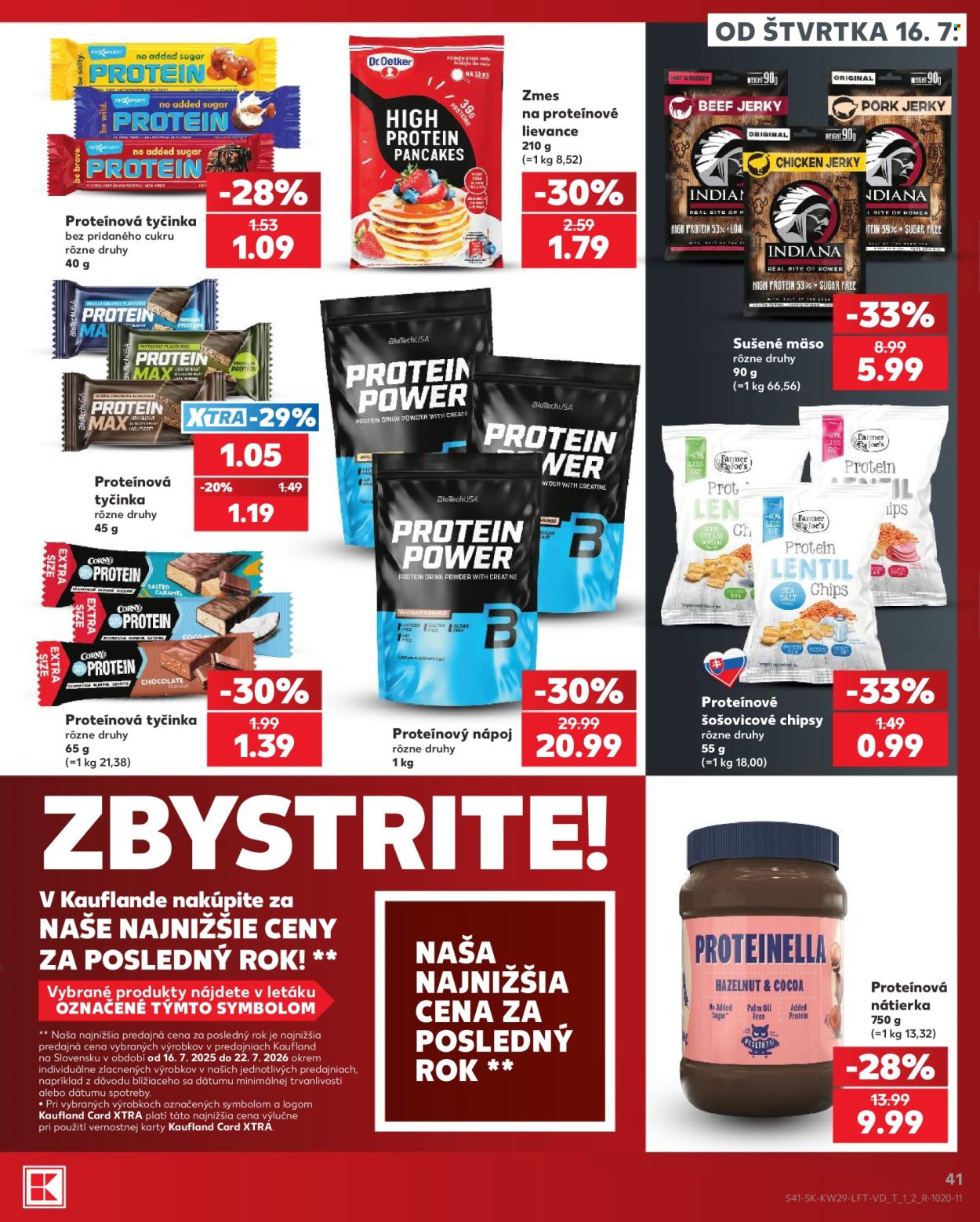 Leták Kaufland - 16.7.2026 - 22.7.2026. Strana 41