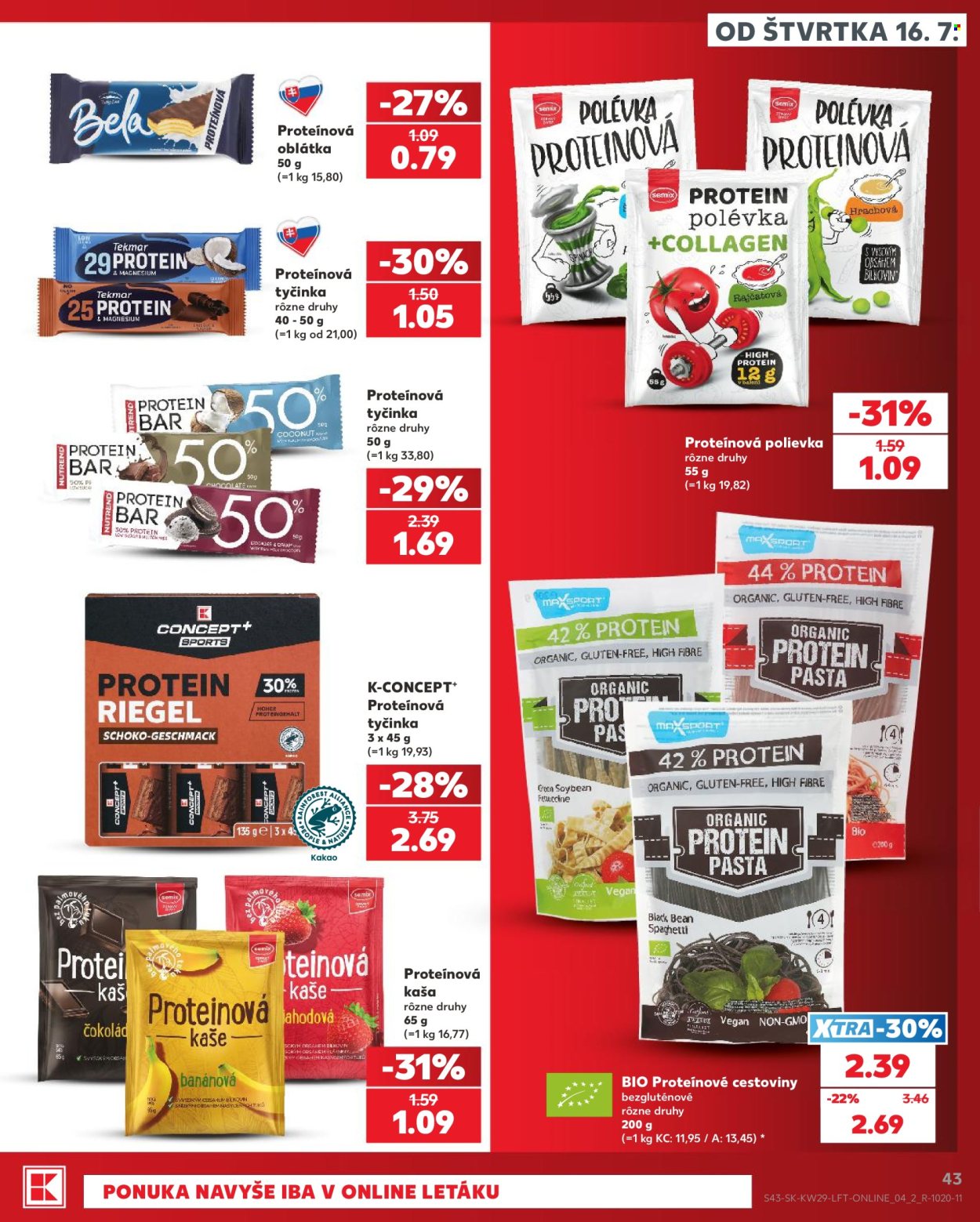 Leták Kaufland - 16.7.2026 - 22.7.2026. Strana 43