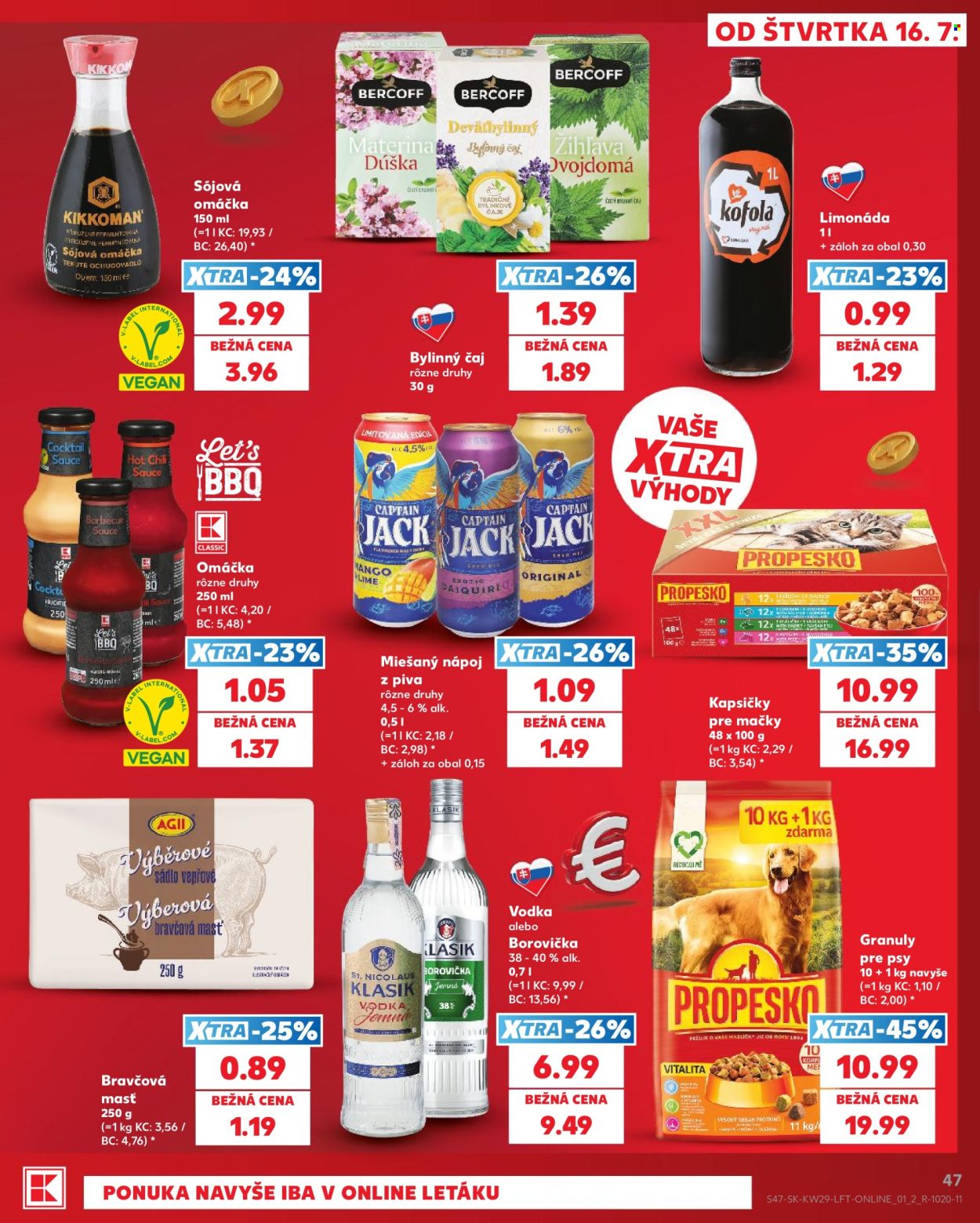 Leták Kaufland - 16.7.2026 - 22.7.2026. Strana 47