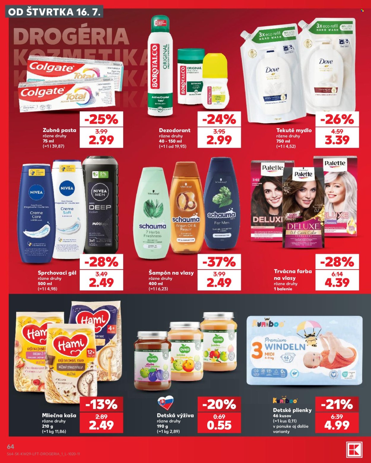 Leták Kaufland - 16.7.2026 - 22.7.2026. Strana 64