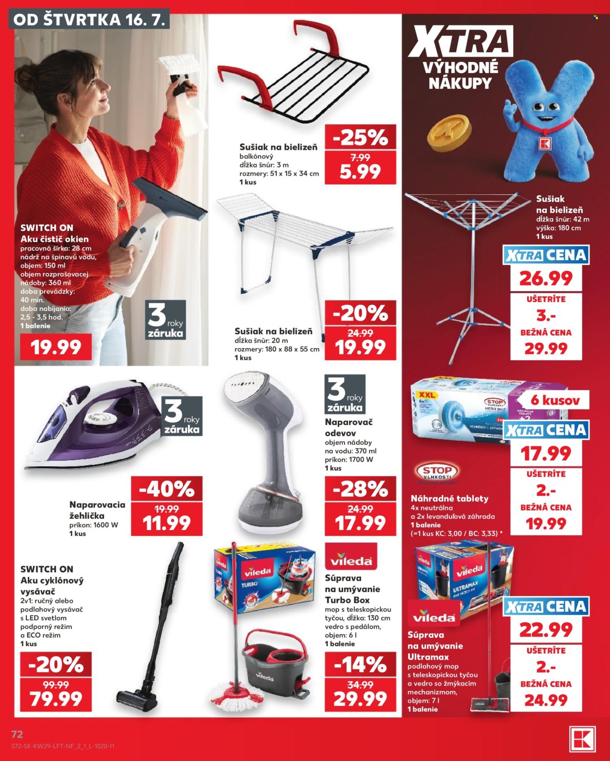 Leták Kaufland - 16.7.2026 - 22.7.2026. Strana 72