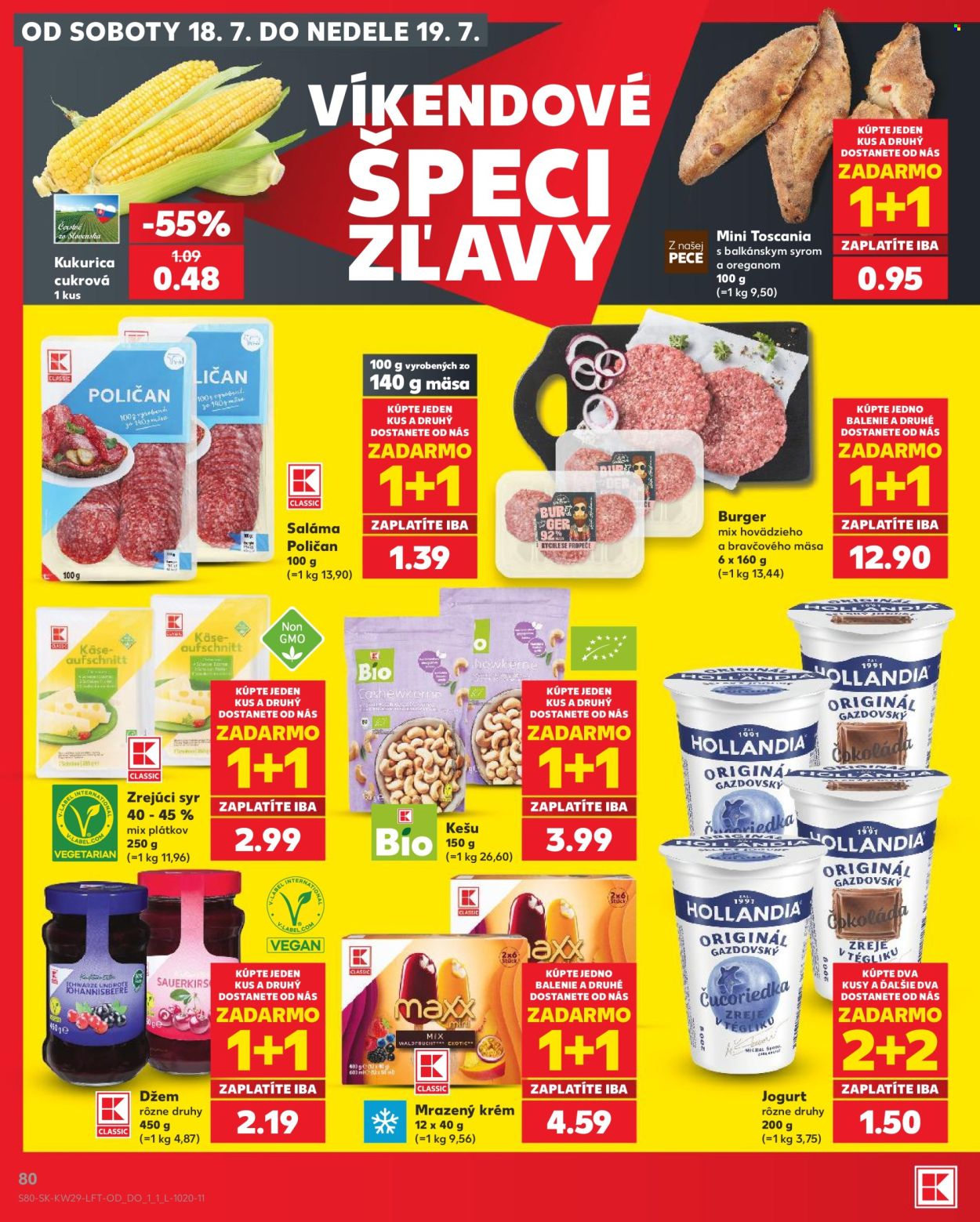 Leták Kaufland - 16.7.2026 - 22.7.2026. Strana 80