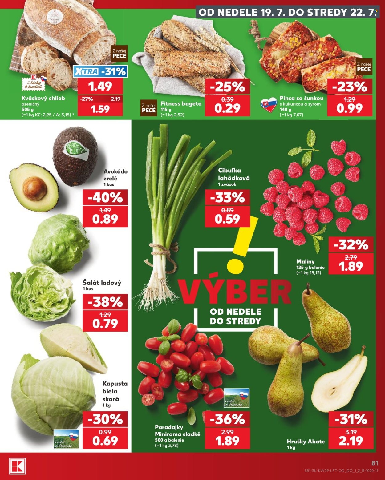Leták Kaufland - 16.7.2026 - 22.7.2026. Strana 81