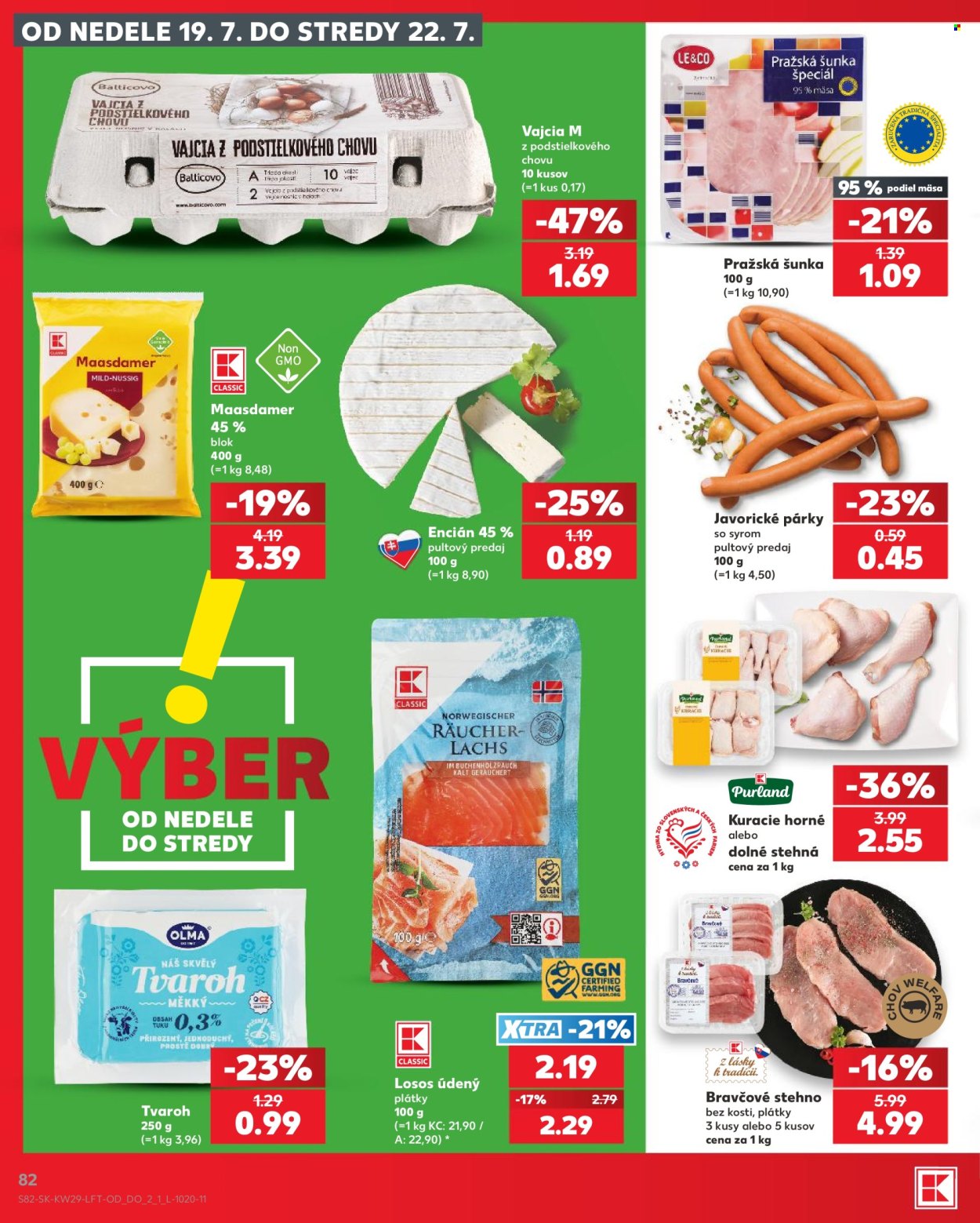 Leták Kaufland - 16.7.2026 - 22.7.2026. Strana 82