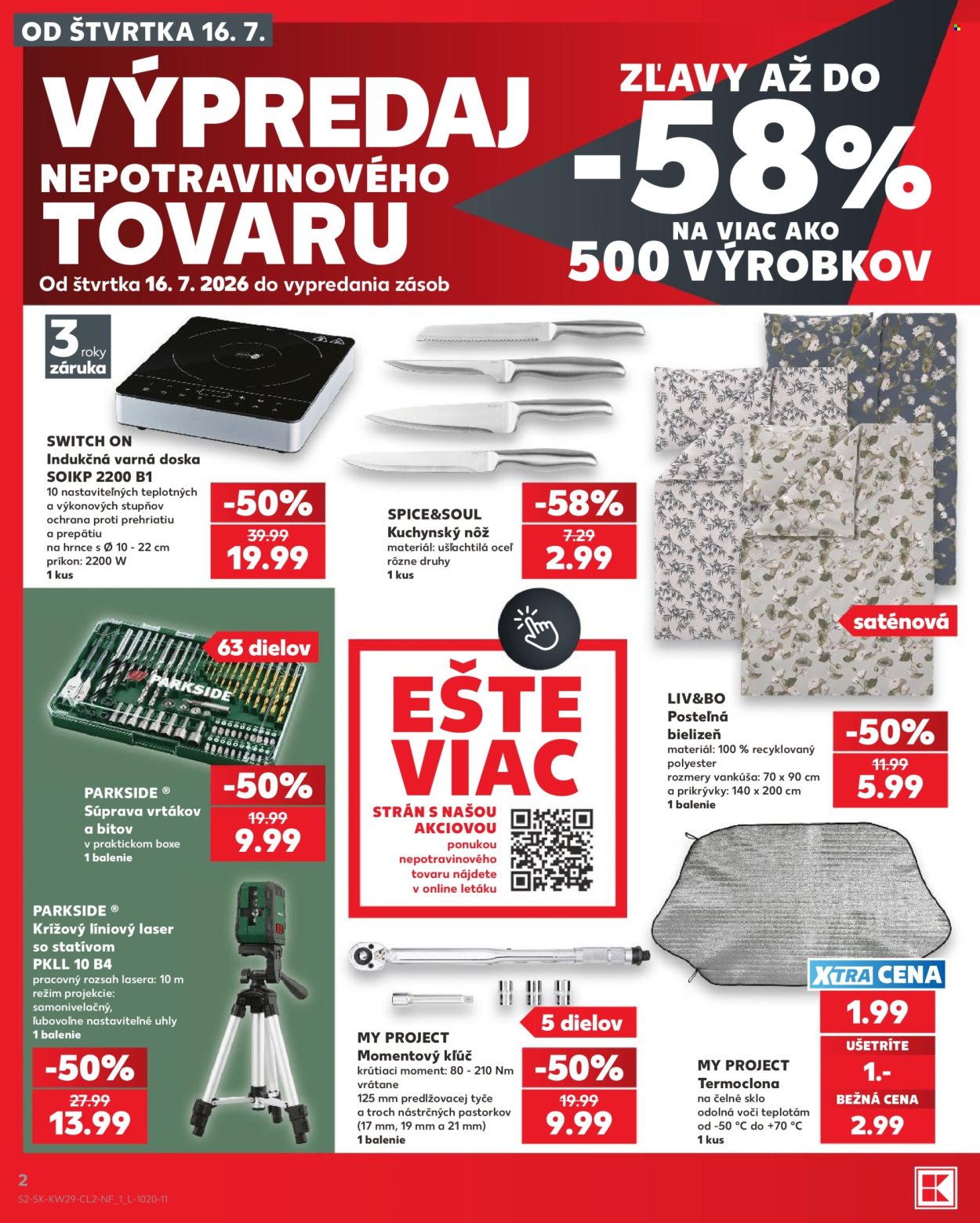 Leták Kaufland - 16.7.2026 - 22.7.2026. Strana 2