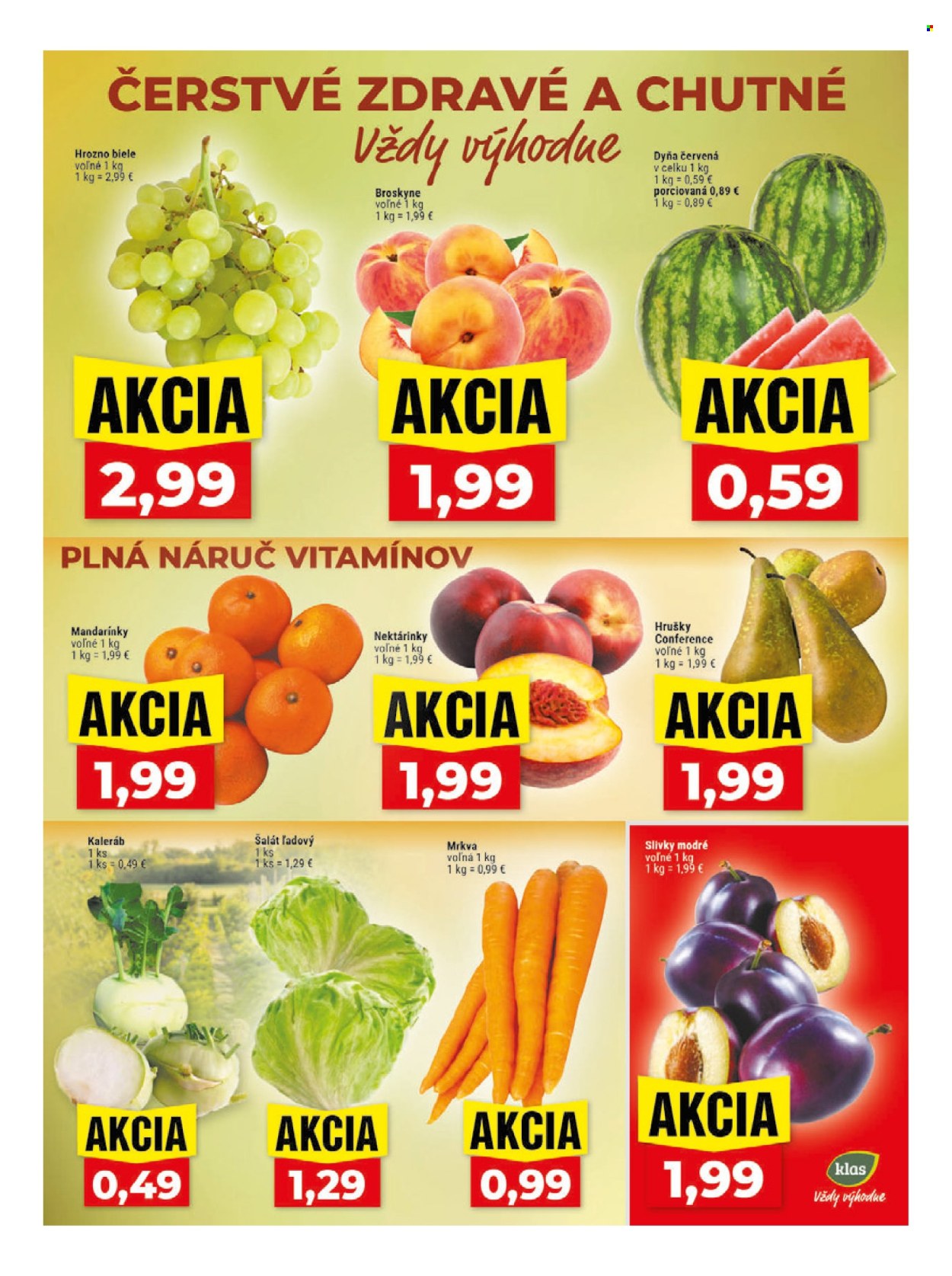Leták Klas - 20.7.2026 - 26.7.2026. Strana 3
