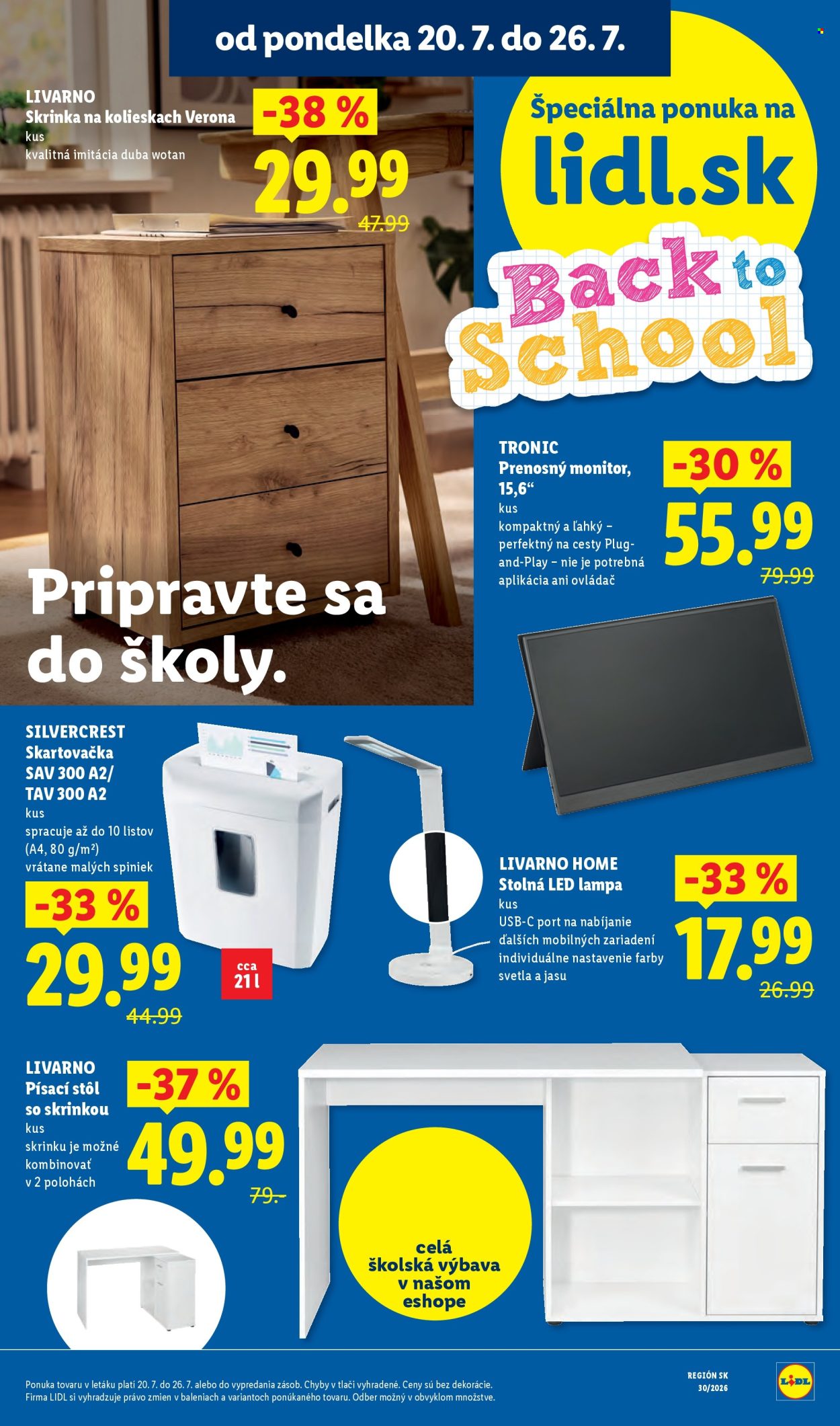 Leták Lidl - 20.7.2026 - 26.7.2026. Strana 9