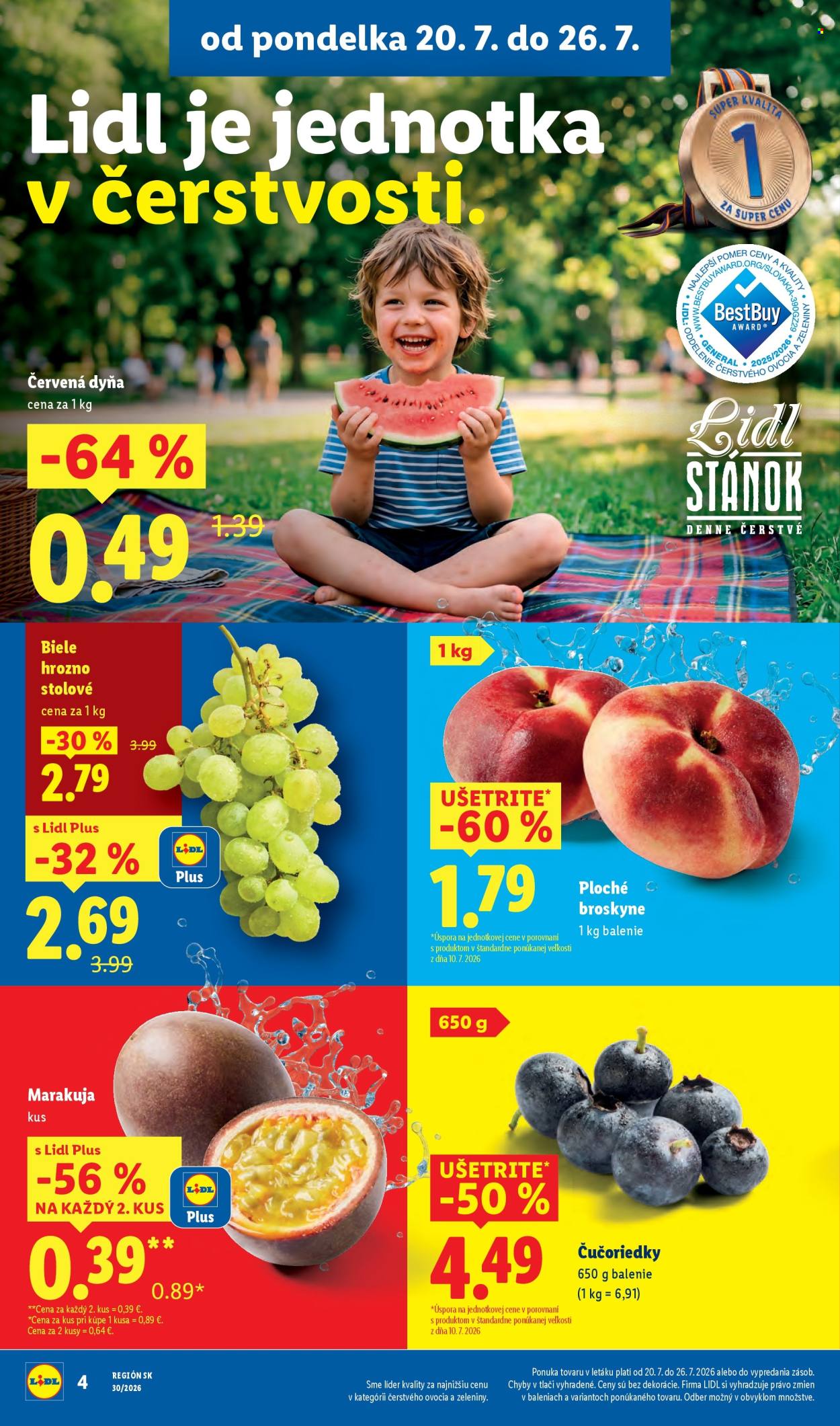 Leták Lidl - 20.7.2026 - 26.7.2026. Strana 10
