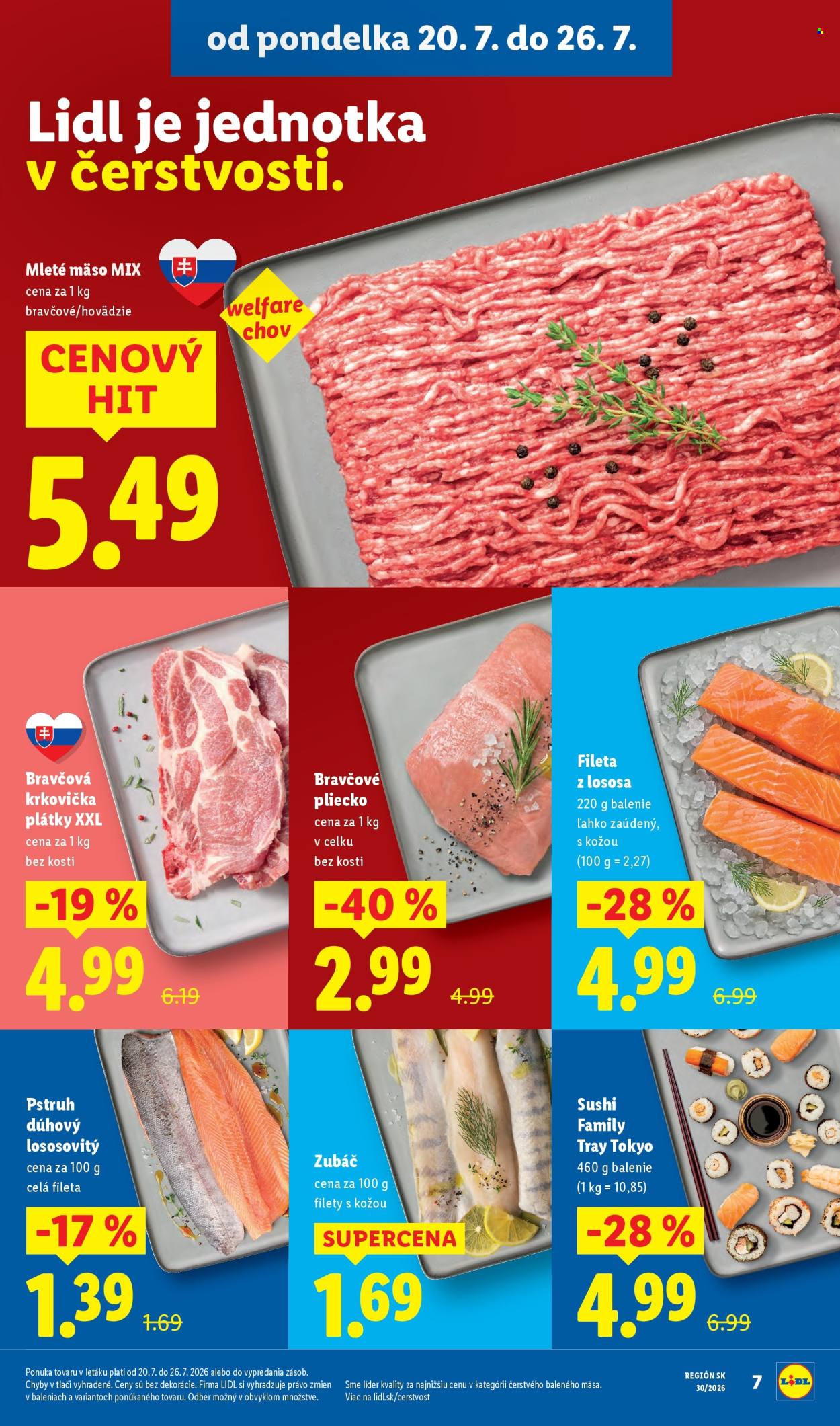 Leták Lidl - 20.7.2026 - 26.7.2026. Strana 13