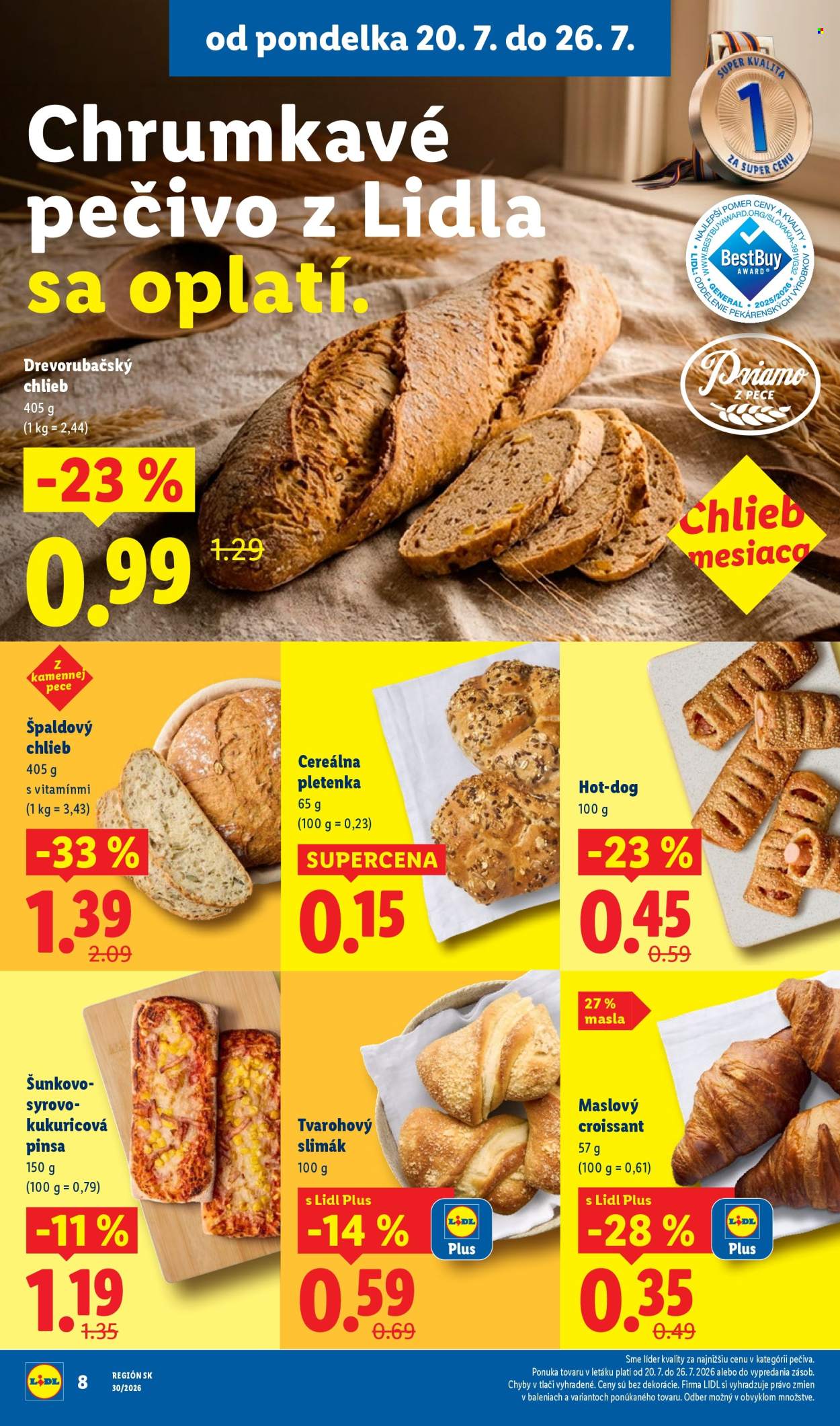 Leták Lidl - 20.7.2026 - 26.7.2026. Strana 15