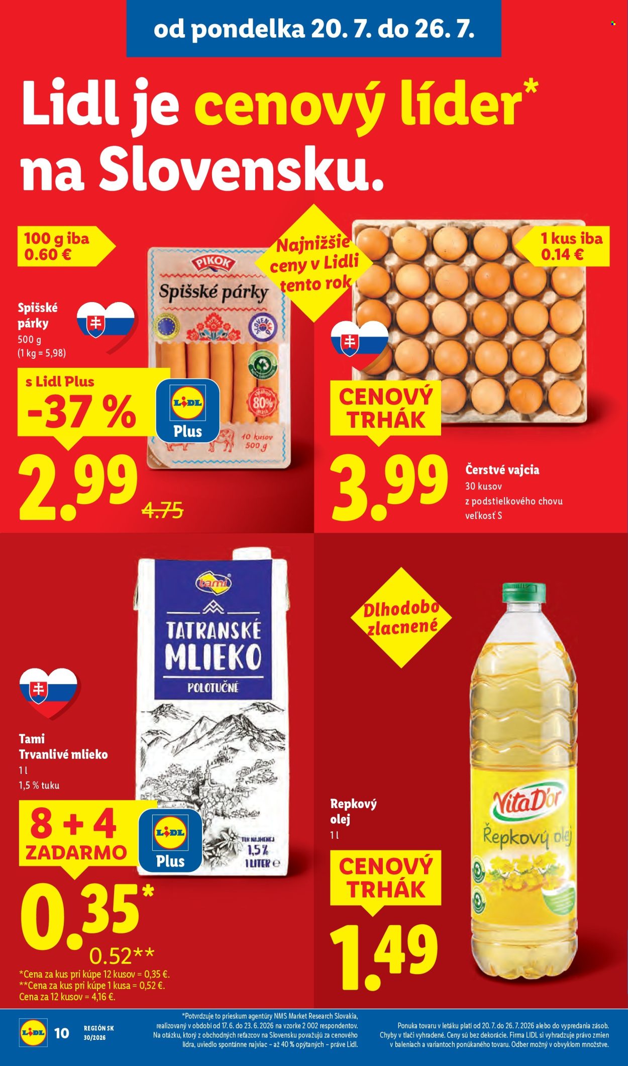 Leták Lidl - 20.7.2026 - 26.7.2026. Strana 20