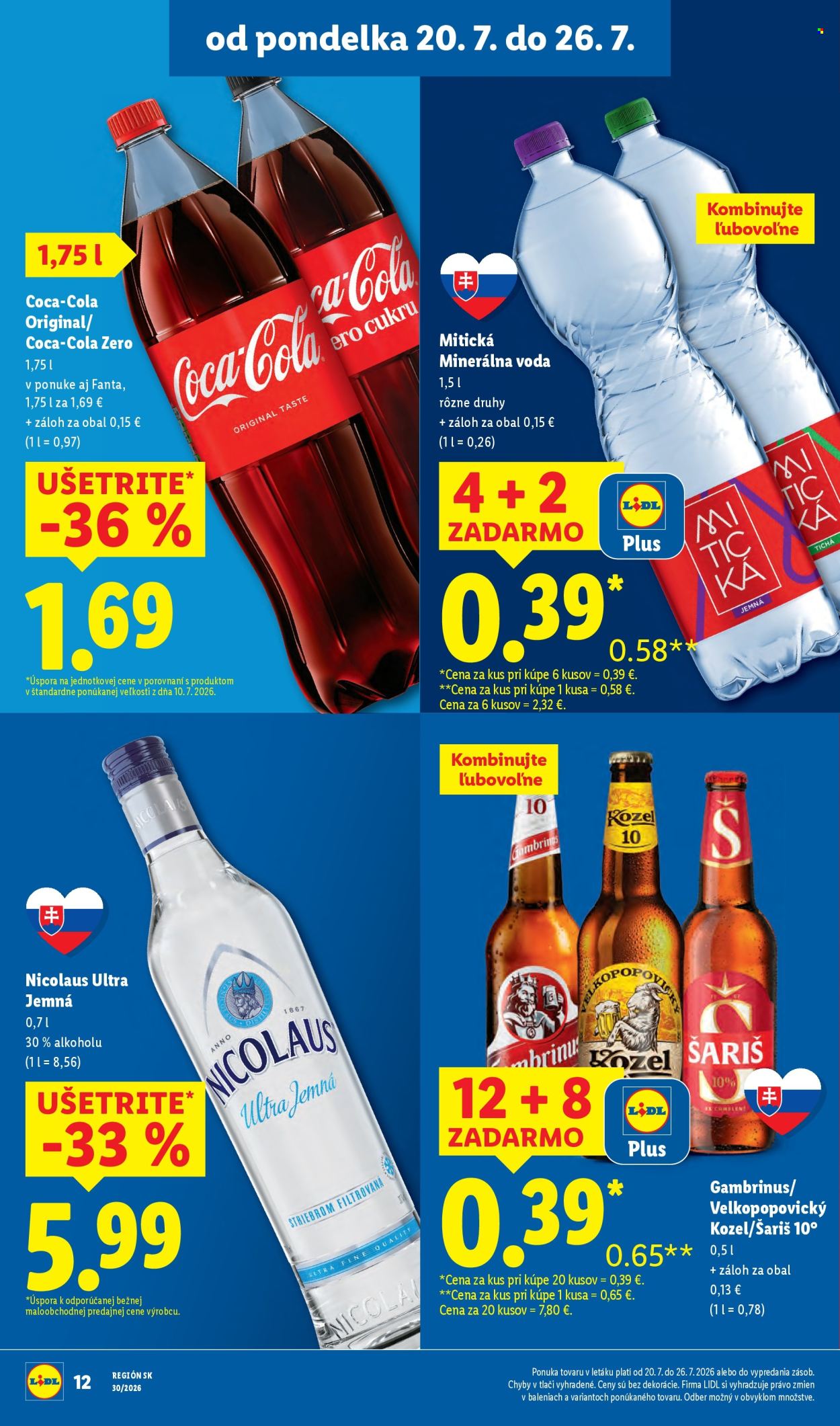 Leták Lidl - 20.7.2026 - 26.7.2026. Strana 22