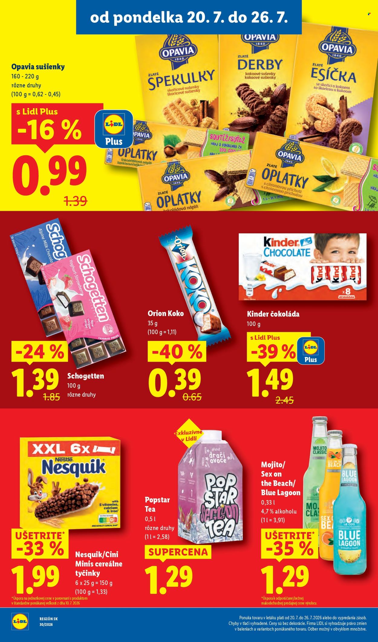 Leták Lidl - 20.7.2026 - 26.7.2026. Strana 24