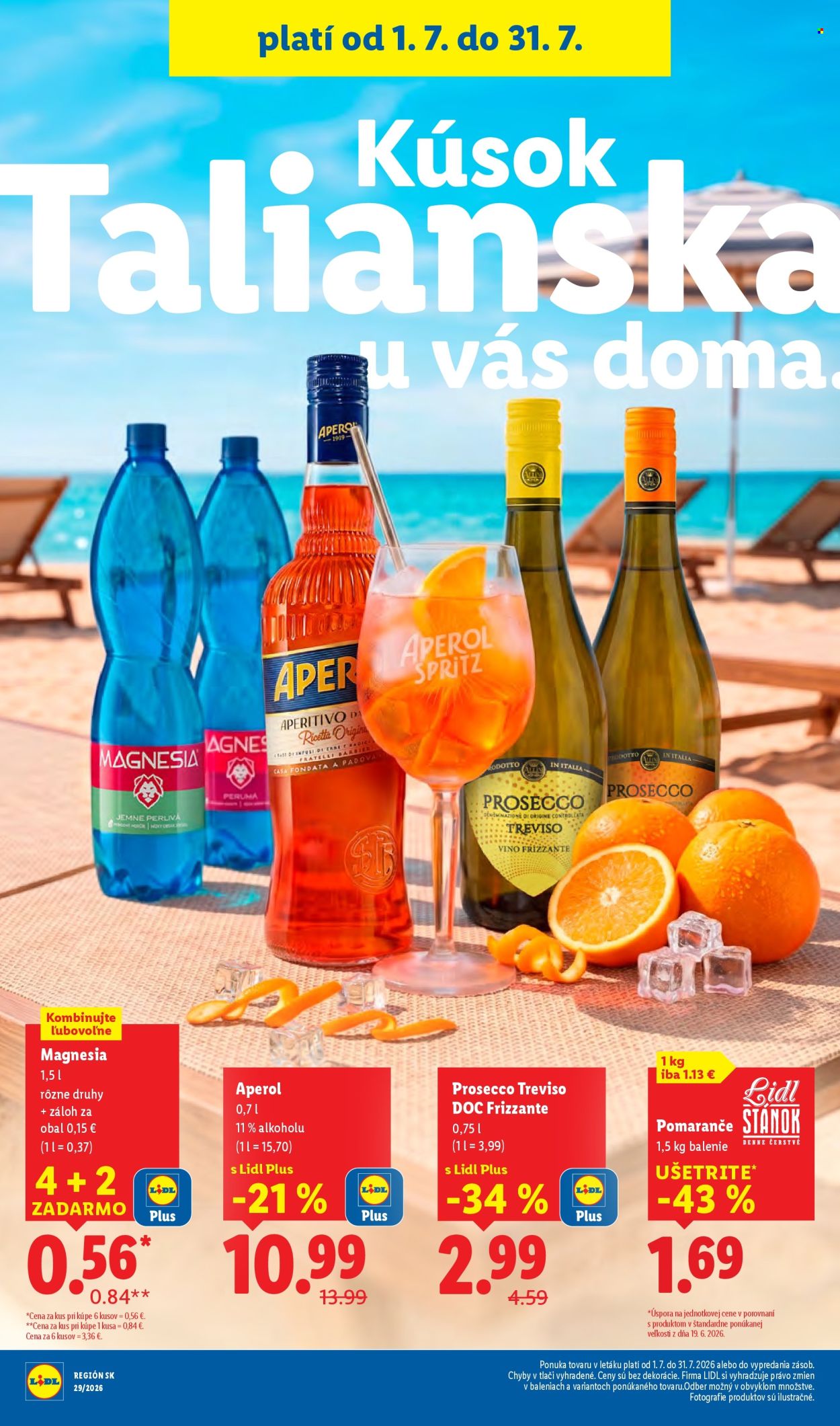 Leták Lidl - 20.7.2026 - 26.7.2026. Strana 25
