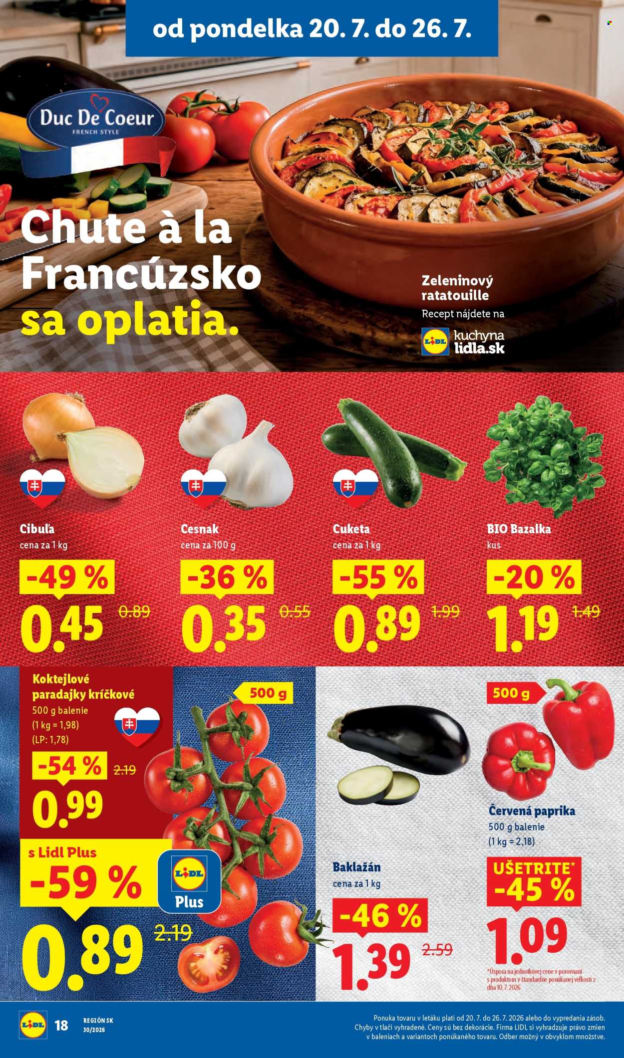 Leták Lidl - 20.7.2026 - 26.7.2026. Strana 32