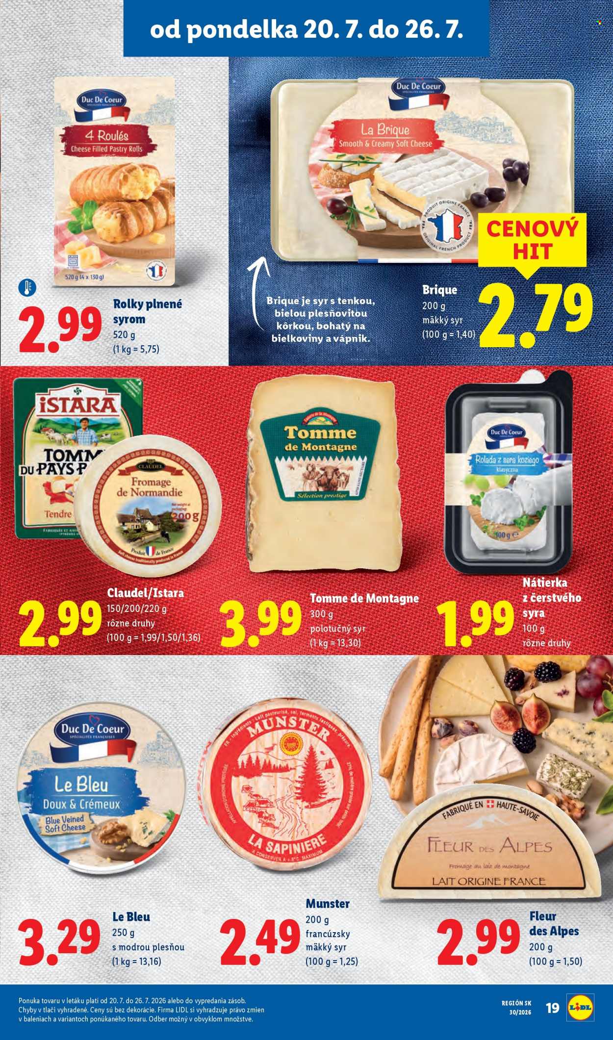 Leták Lidl - 20.7.2026 - 26.7.2026. Strana 33
