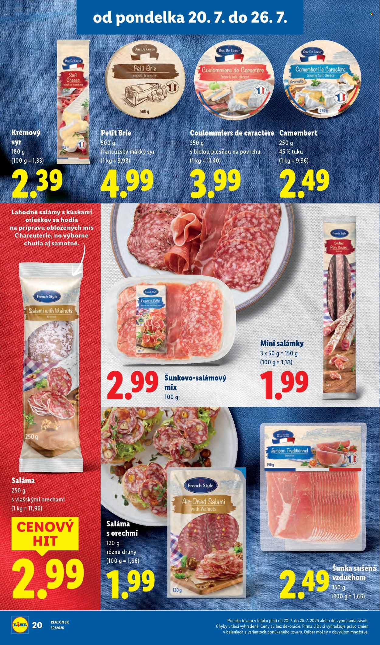 Leták Lidl - 20.7.2026 - 26.7.2026. Strana 34