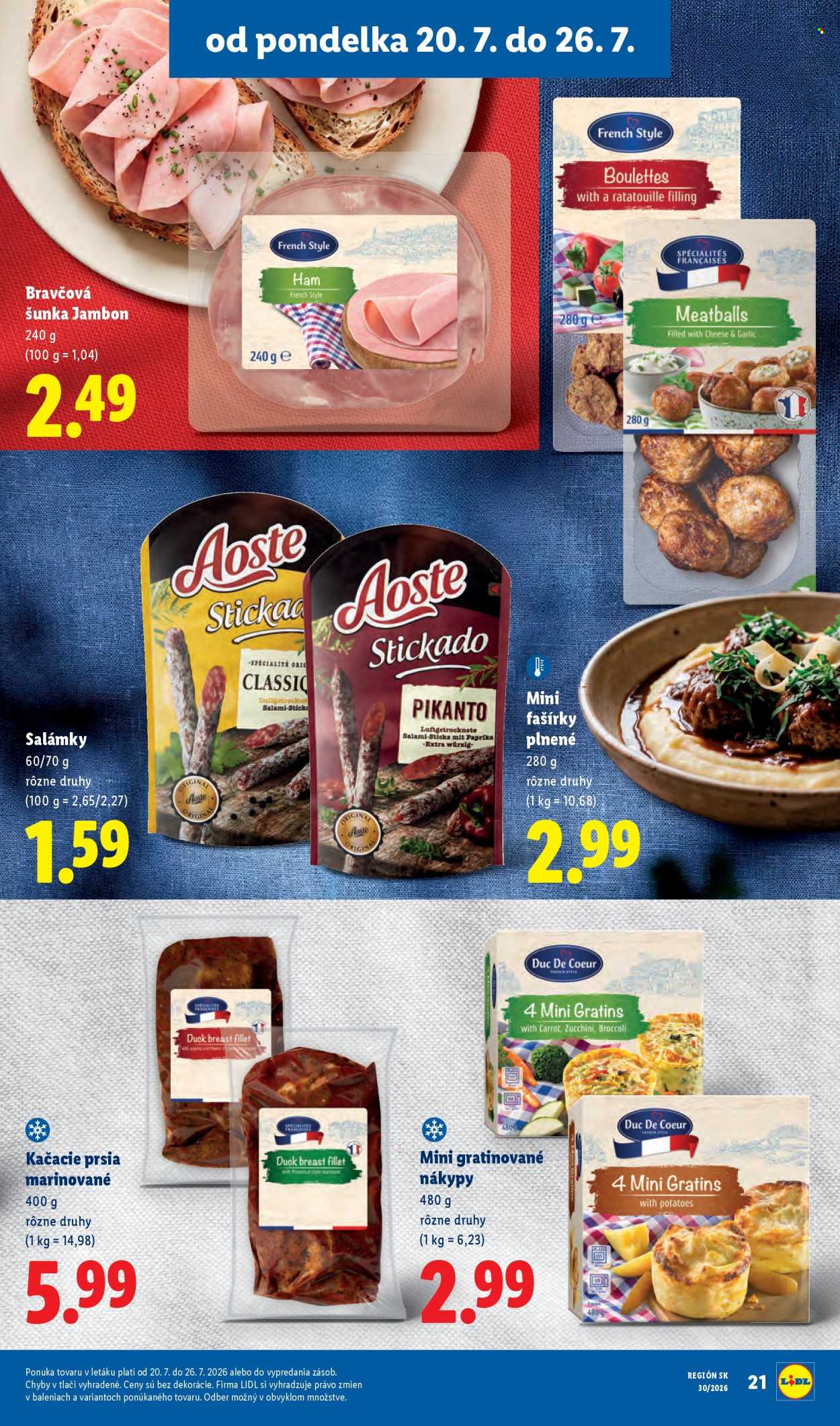 Leták Lidl - 20.7.2026 - 26.7.2026. Strana 35