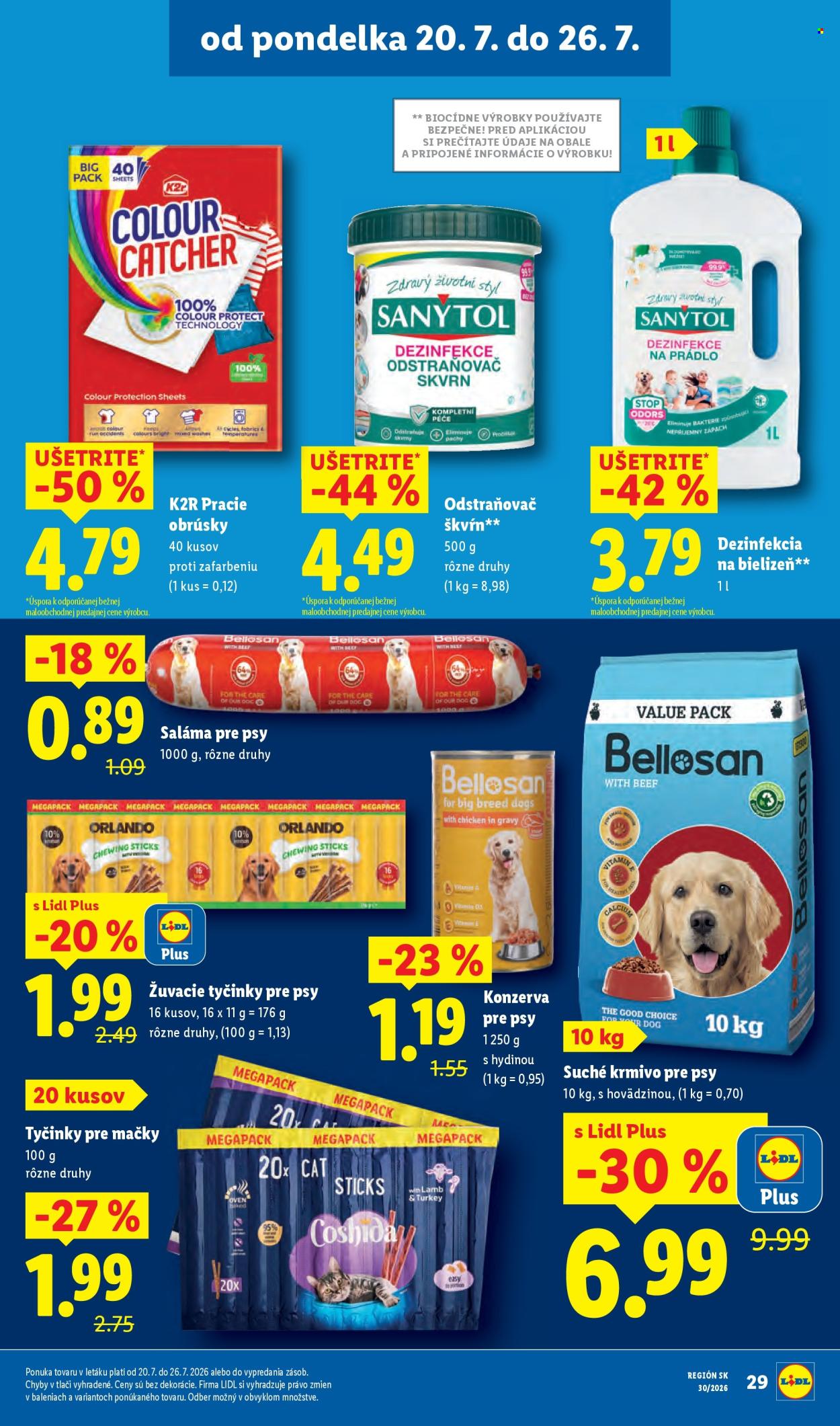 Leták Lidl - 20.7.2026 - 26.7.2026. Strana 45