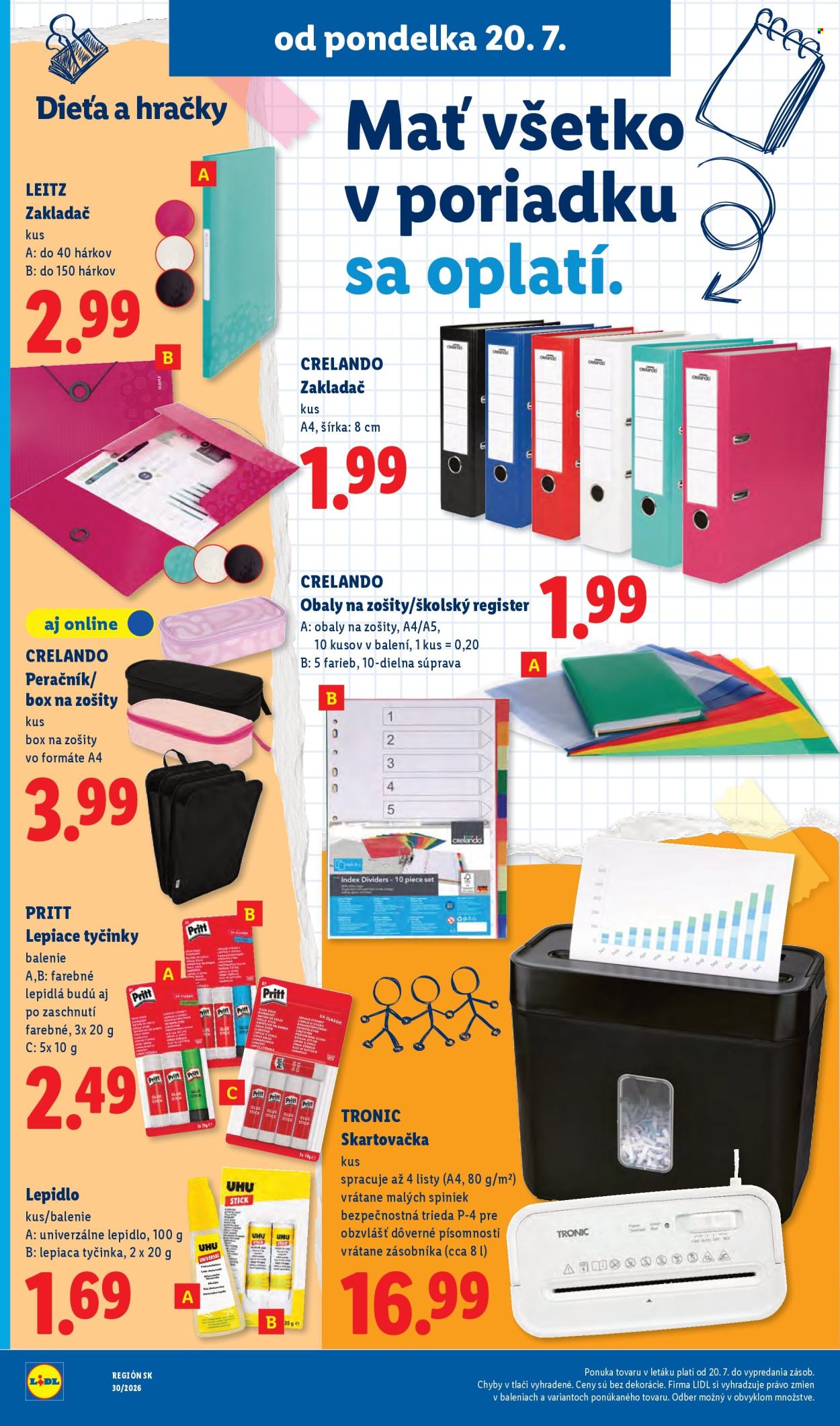 Leták Lidl - 20.7.2026 - 26.7.2026. Strana 60