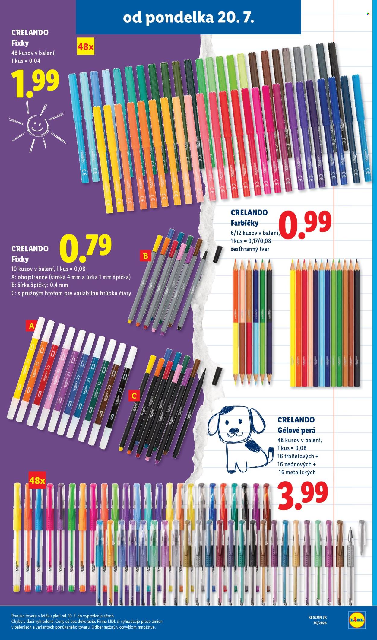 Leták Lidl - 20.7.2026 - 26.7.2026. Strana 61