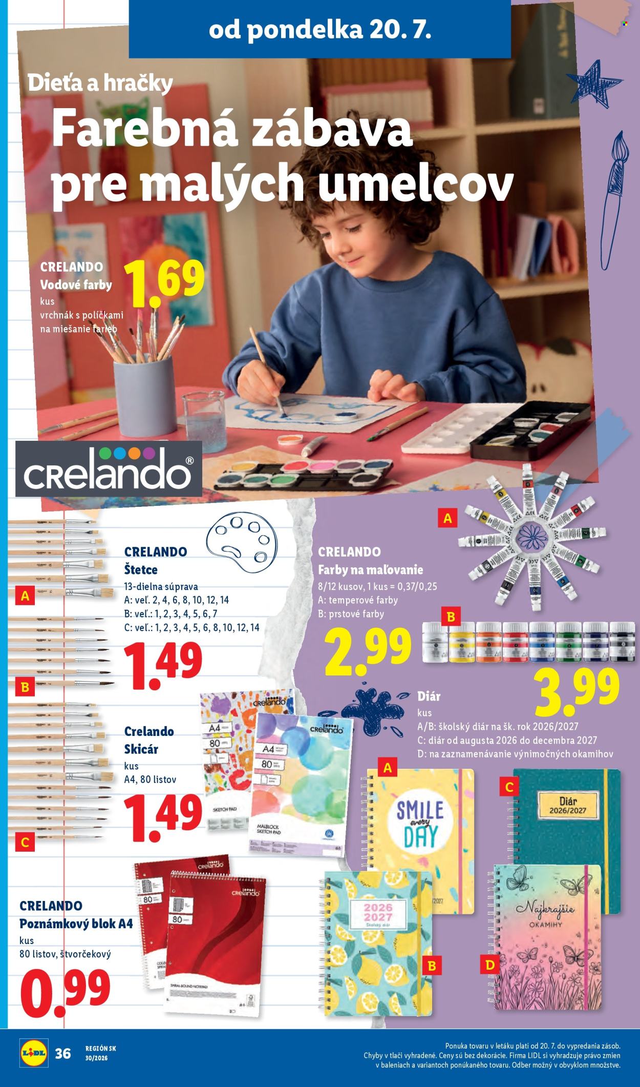 Leták Lidl - 20.7.2026 - 26.7.2026. Strana 62