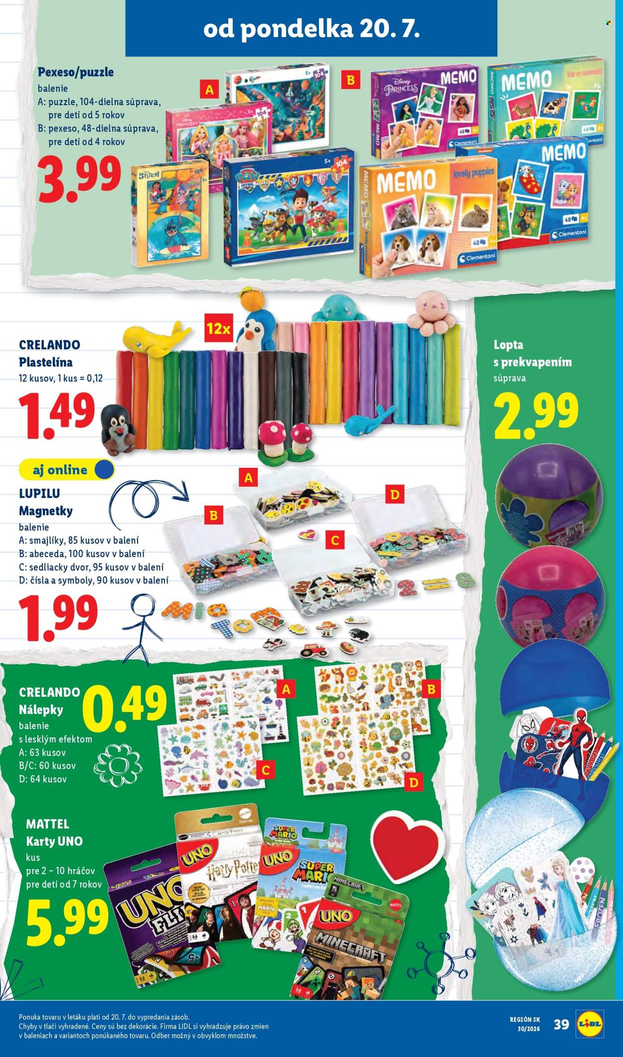 Leták Lidl - 20.7.2026 - 26.7.2026. Strana 65