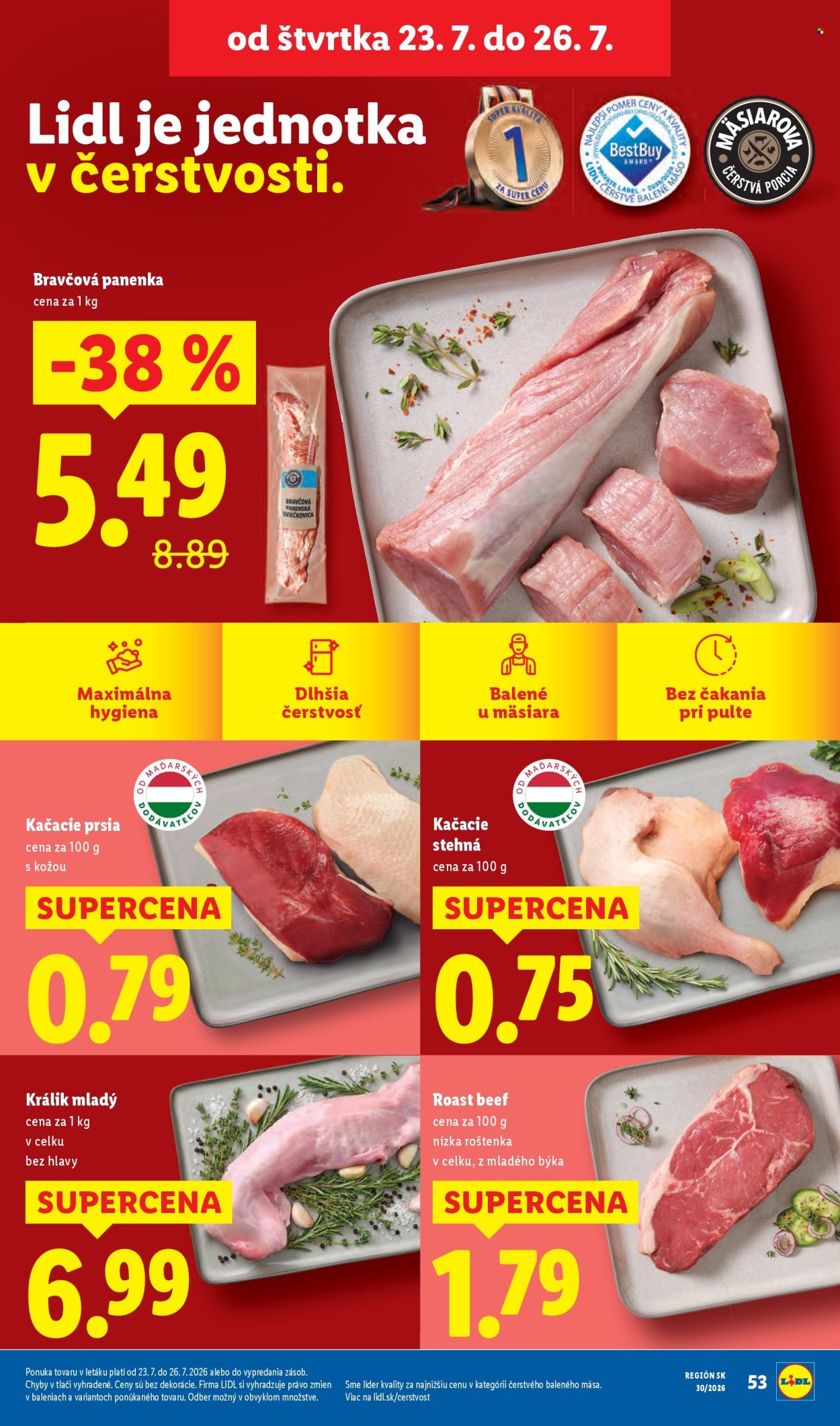 Leták Lidl - 20.7.2026 - 26.7.2026. Strana 74