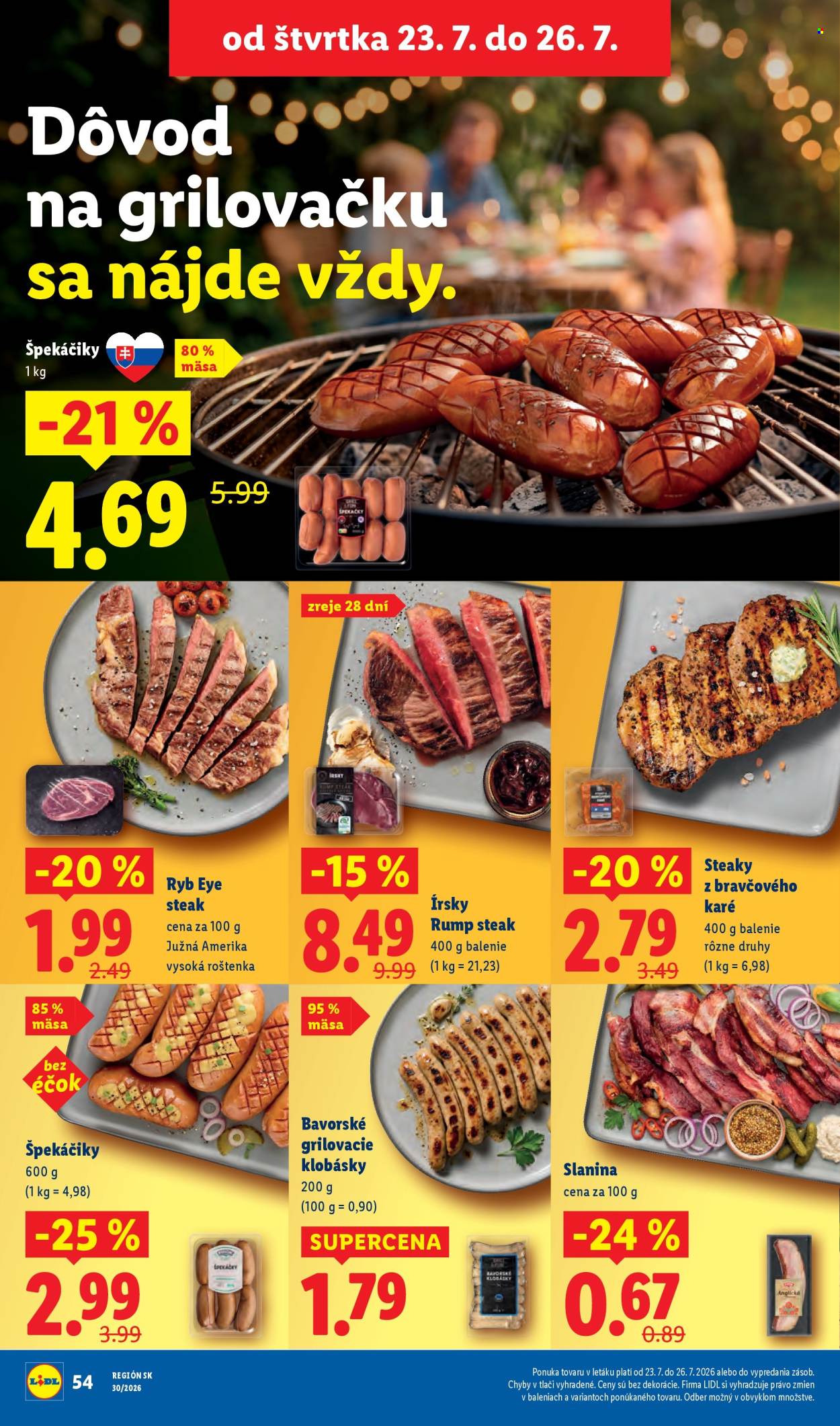 Leták Lidl - 20.7.2026 - 26.7.2026. Strana 76