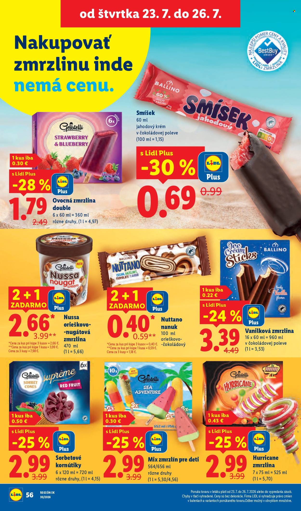 Leták Lidl - 20.7.2026 - 26.7.2026. Strana 80