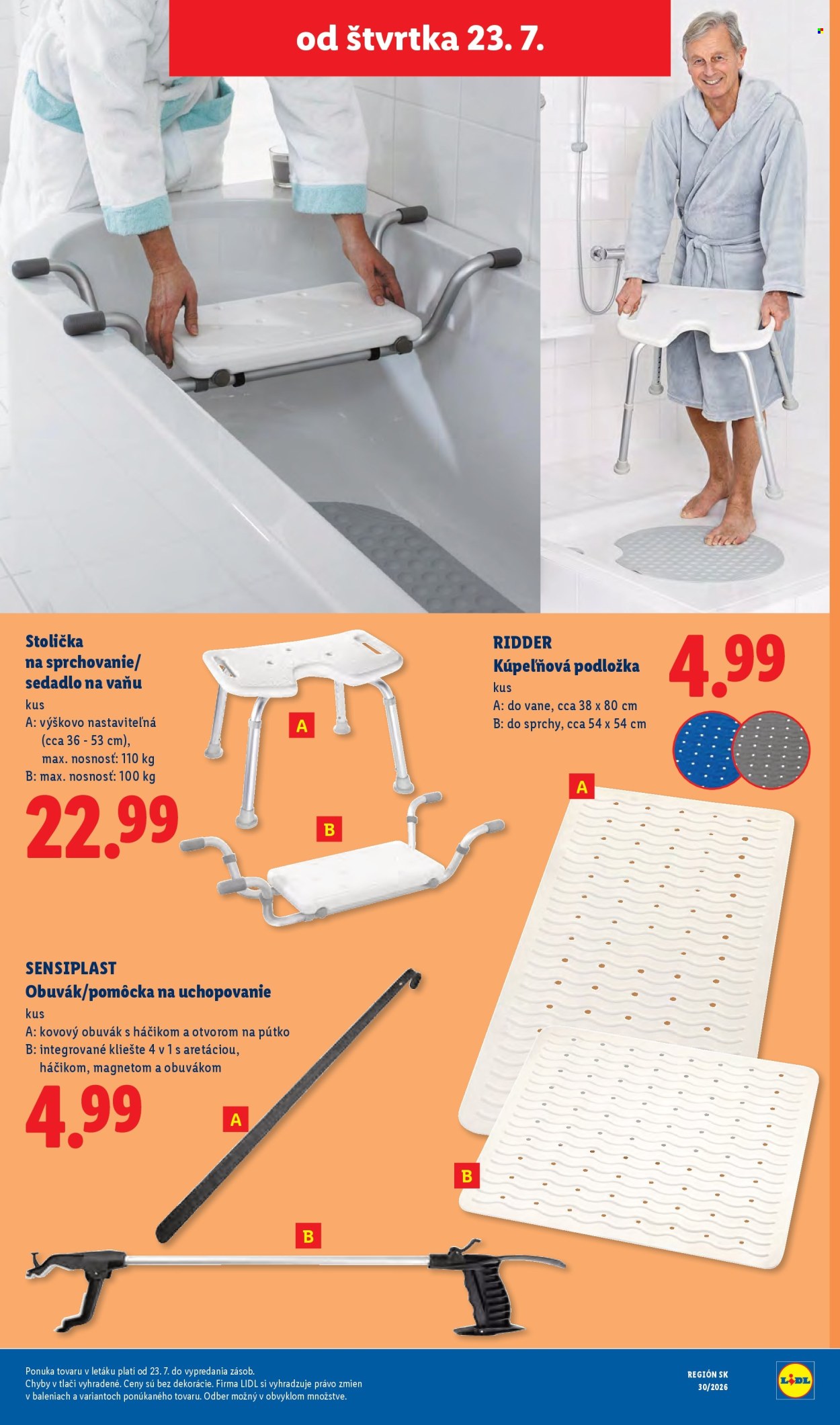 Leták Lidl - 20.7.2026 - 26.7.2026. Strana 99