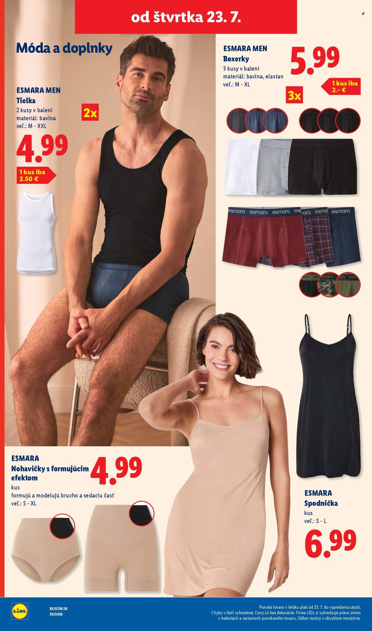 Leták Lidl - 20.7.2026 - 26.7.2026. Strana 100