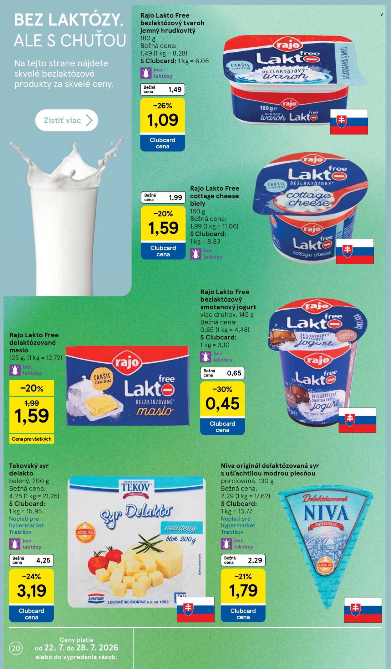 Leták TESCO - 22.7.2026 - 28.7.2026. Strana 20