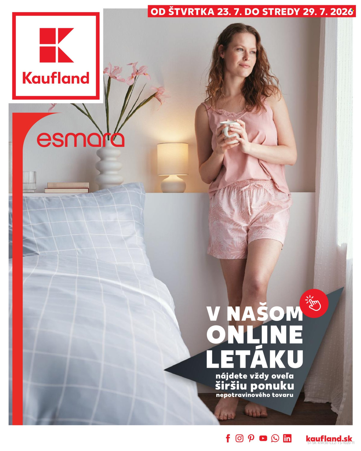 Leták Kaufland - 23.7.2026 - 29.7.2026. Strana 1