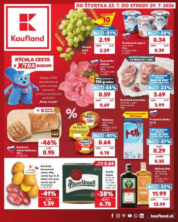 Leták Kaufland - 23.7.2026 - 29.7.2026.