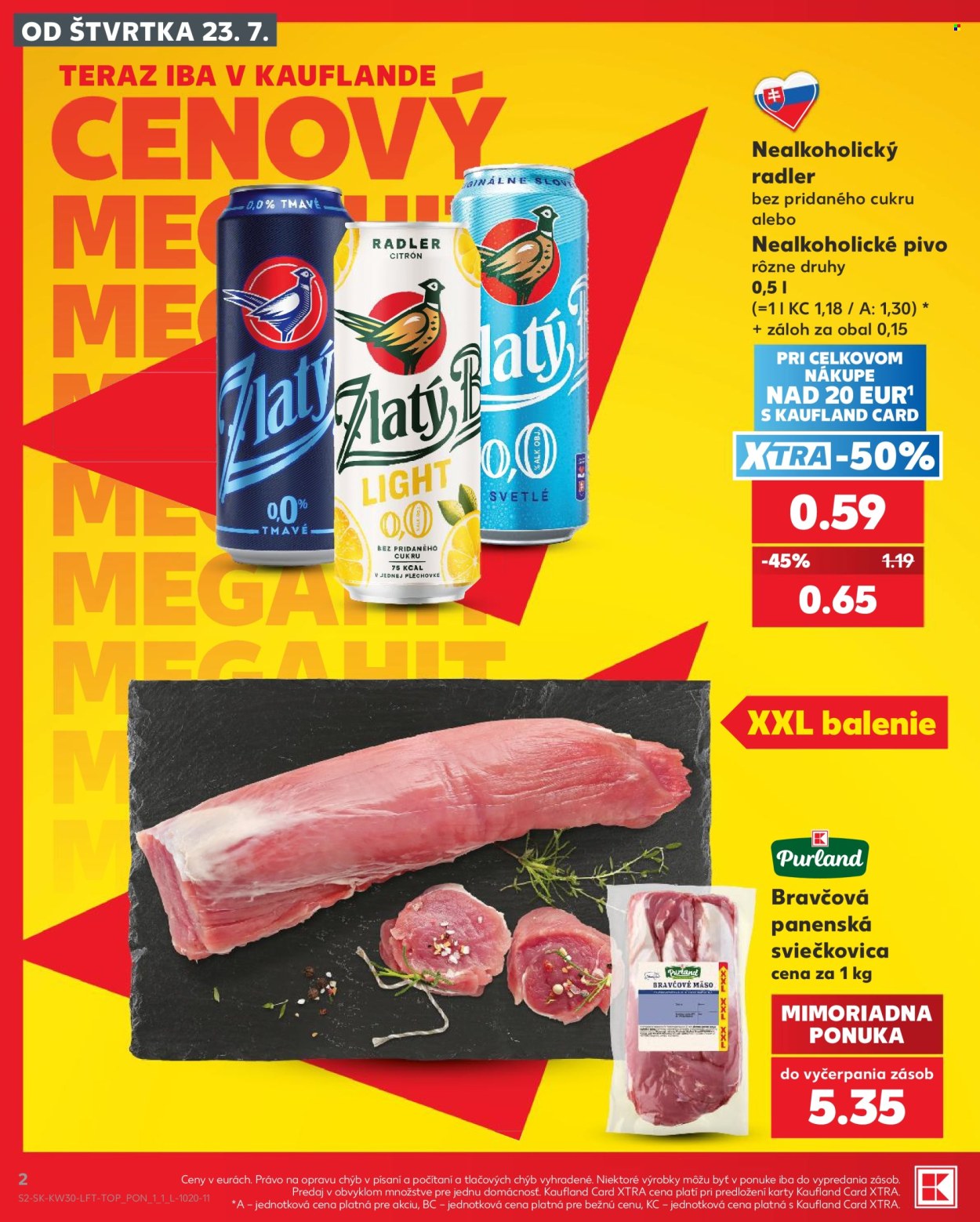 Leták Kaufland - 23.7.2026 - 29.7.2026. Strana 2
